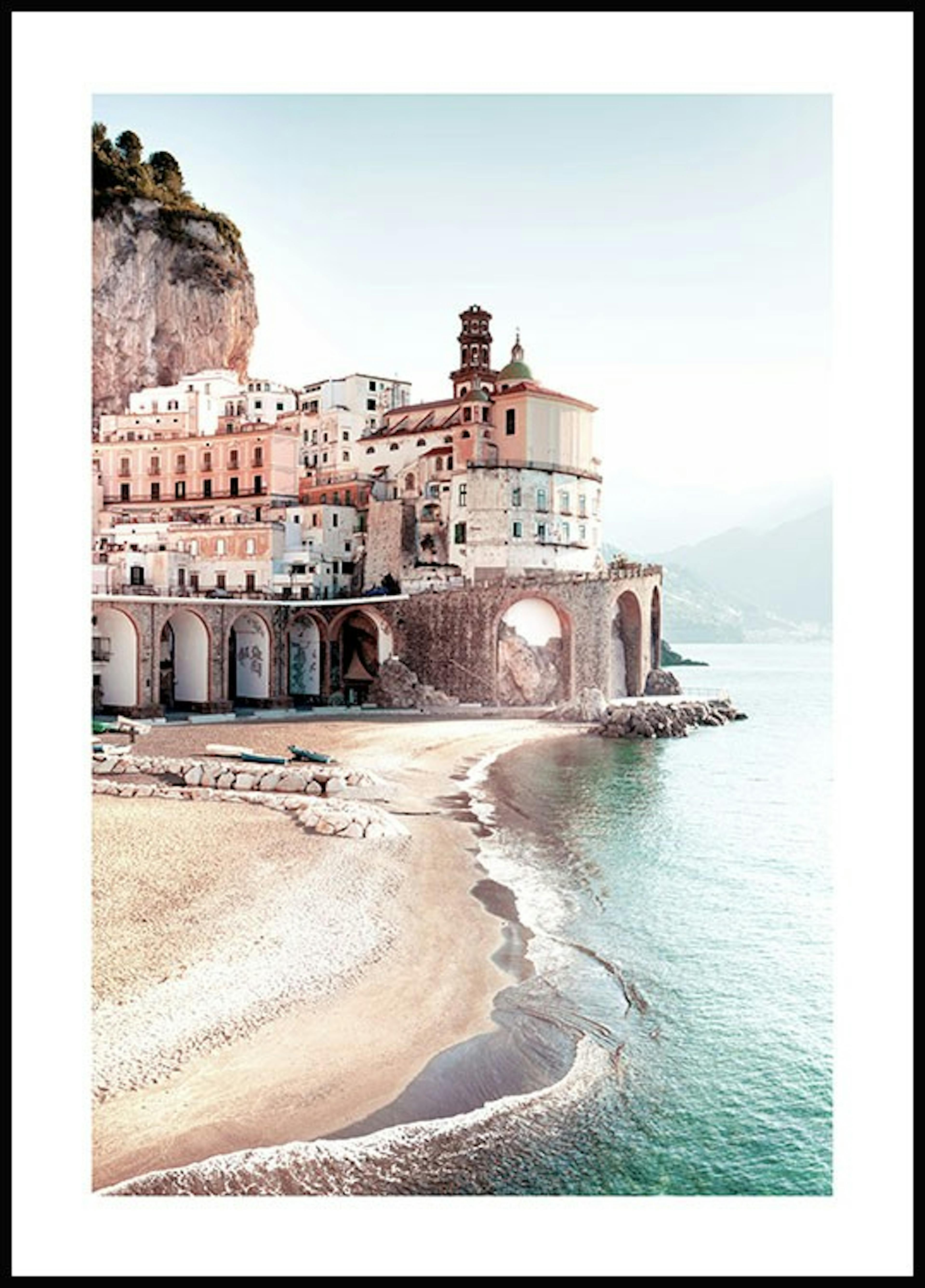 Amalfi Kyst Plakat 0