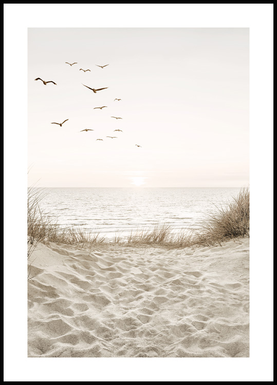Poster Mare e sabbia 