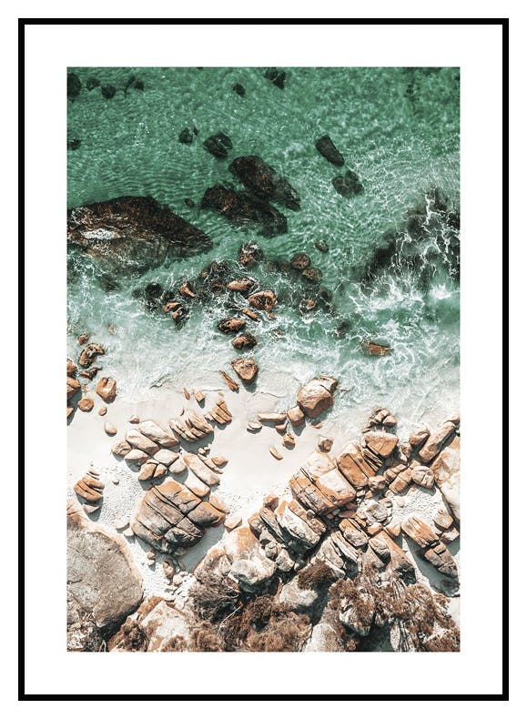 Plakat Morskie Fale (50x70 cm) - Poster Store