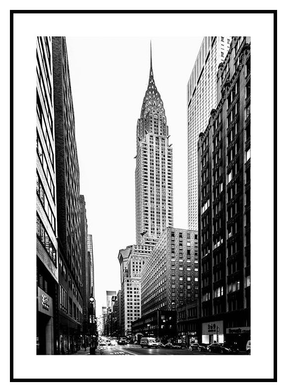 Plakat New York Street (30x40 cm) - Poster Store