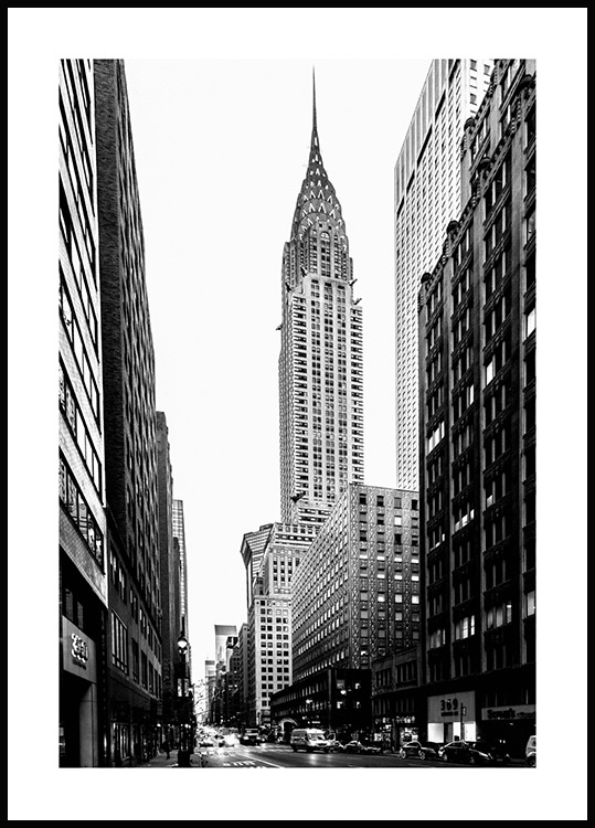 New York Street Poster - Architecture