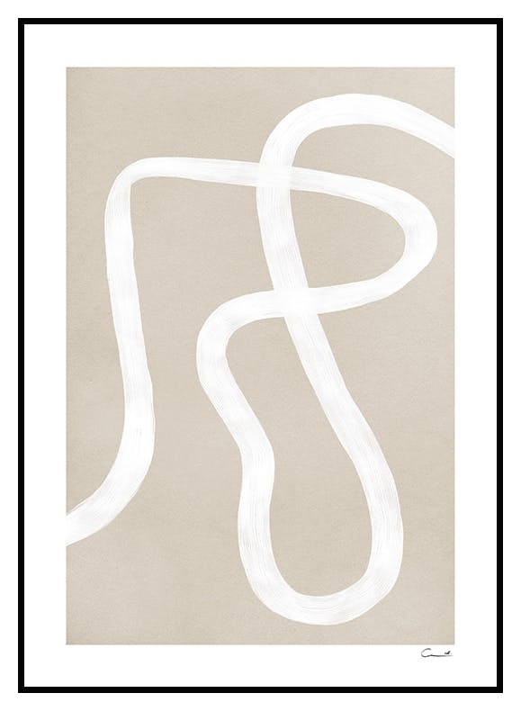 Curves Poster (30x40 cm) - Poster Store