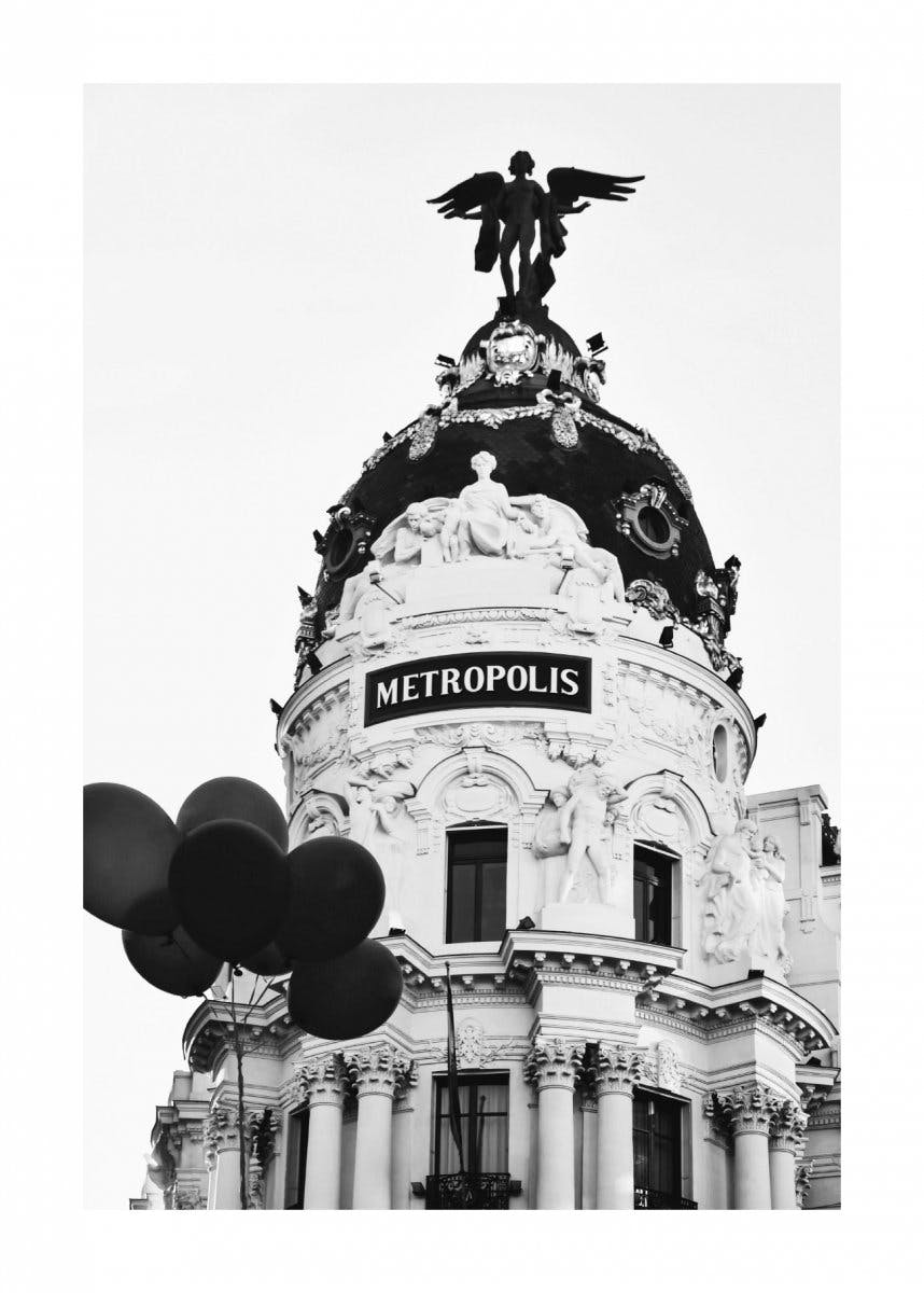 Madridský metropolis Plakát 0