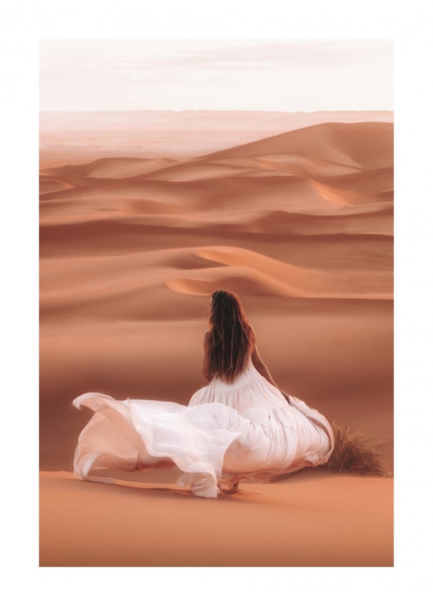 Wandern in der Wüste Poster 0