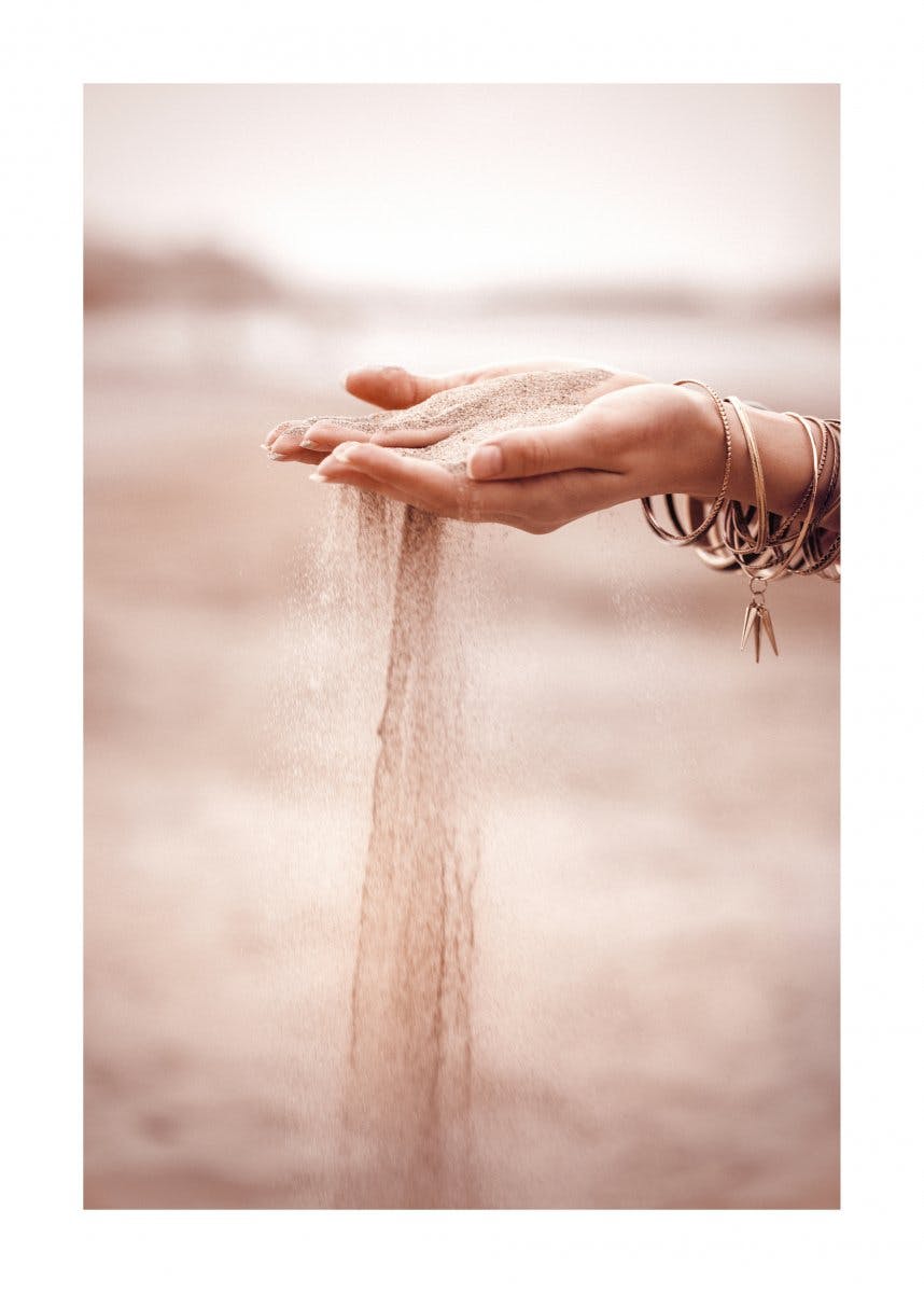 Sand Falling Poster 0