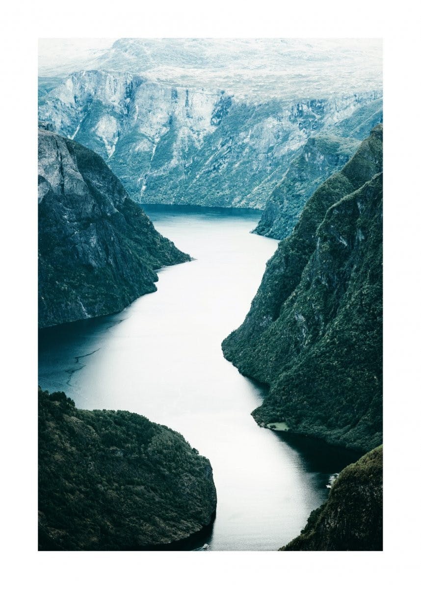 北欧の大自然 ポスター 0