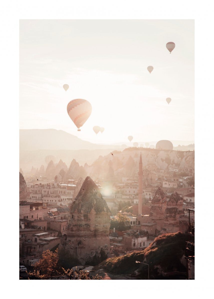 Cappadocia Air Balloons Plakat 0