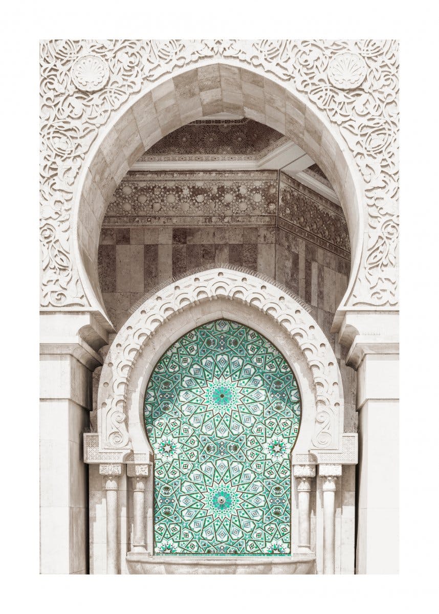 Marocká mozaika Plakát 0