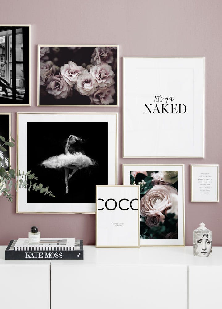 Let's Get Naked Poster (21x30 cm) - Poster Store