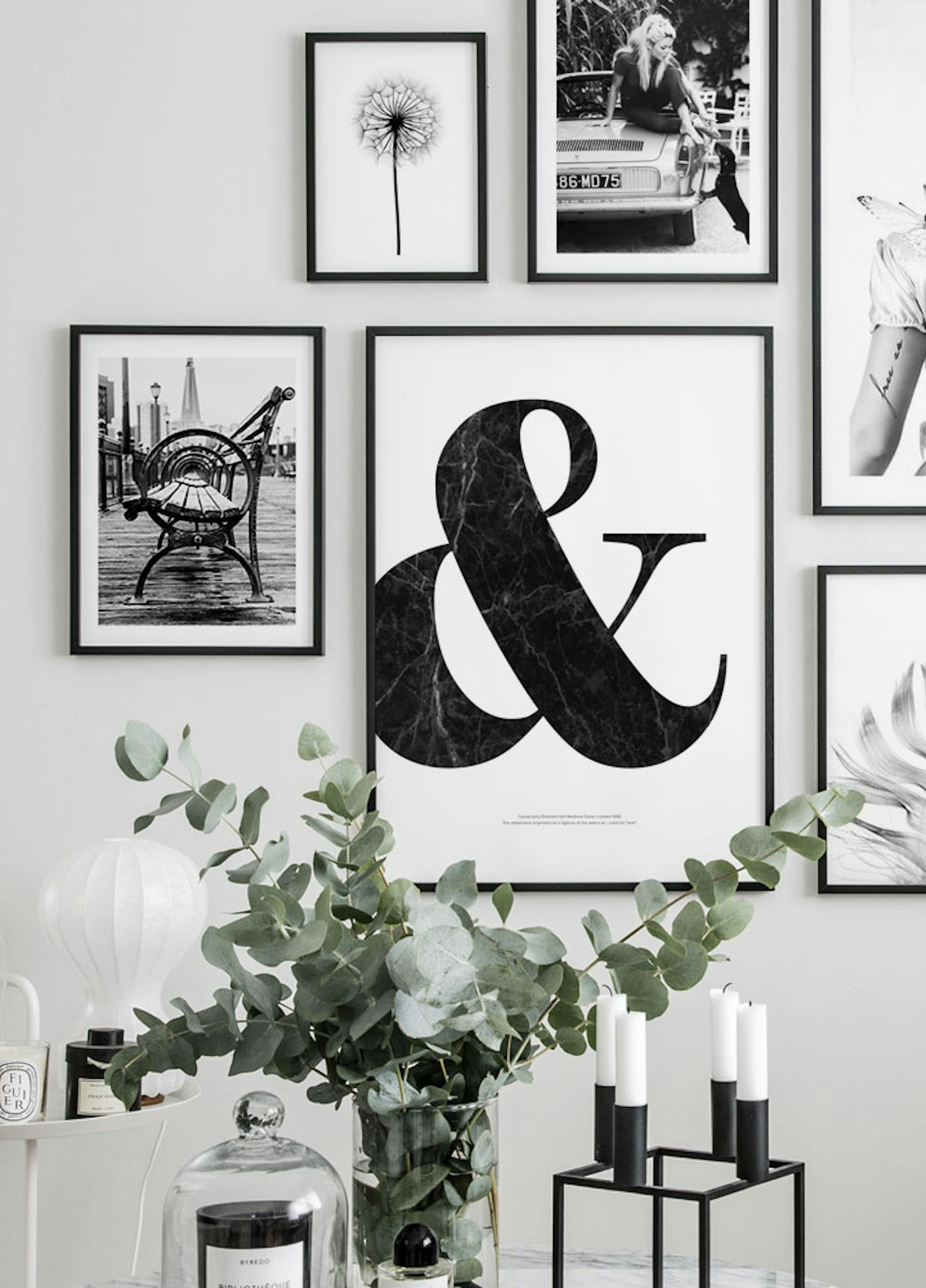 Ampersand & Marble Poster thumbnail
