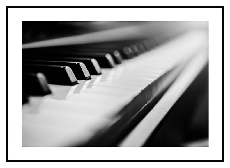 Piano Poster (21x30 cm) - Poster Store