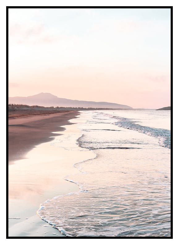 Plage Paisible Poster (21x30 cm) - Poster Store