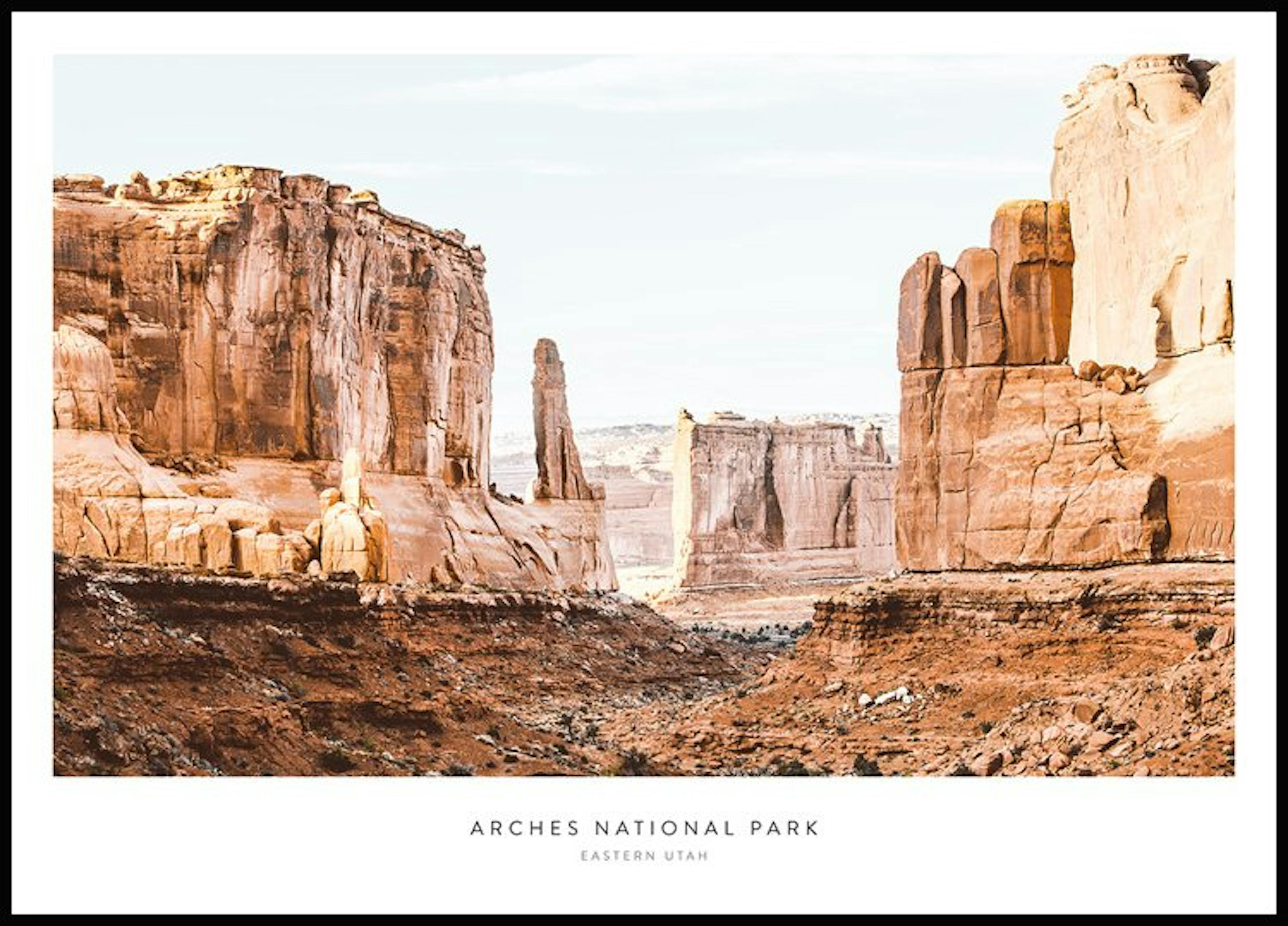 Poster Parcul Național Arches 0