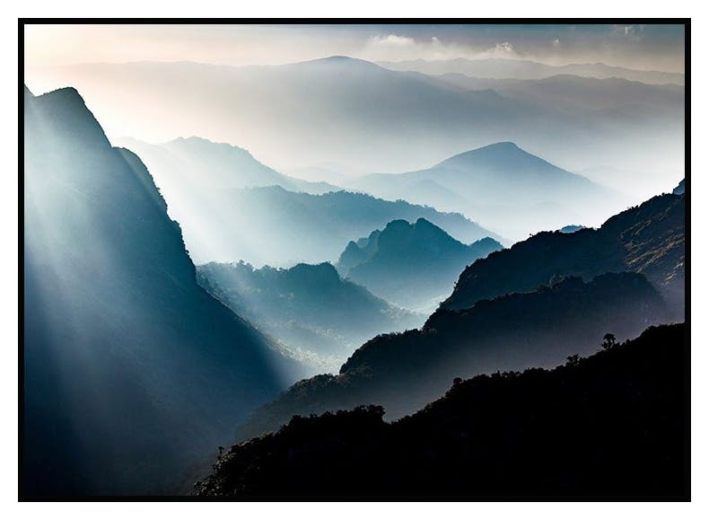 Mountain View Poster (30x40 cm) - Poster Store