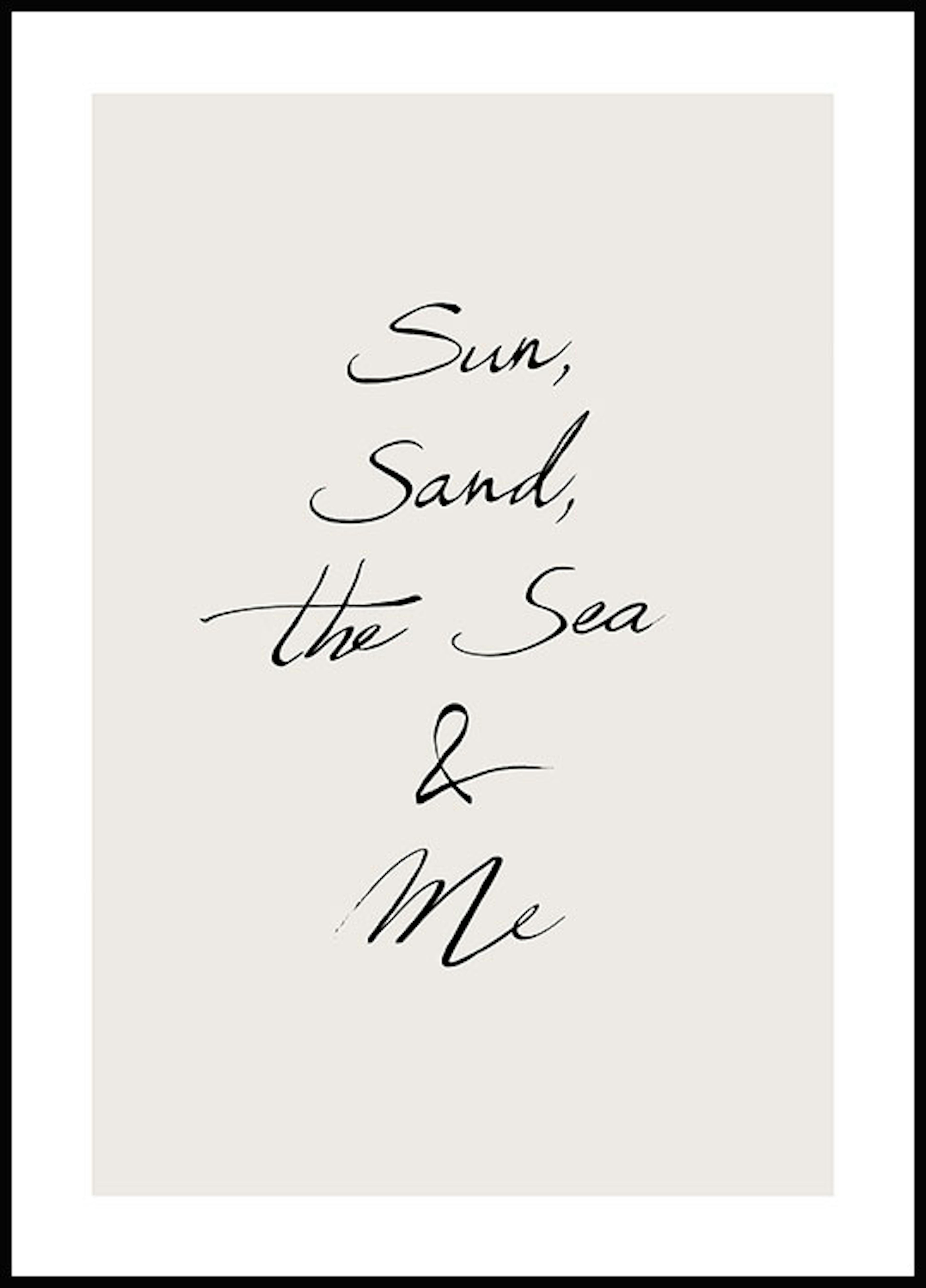 The Sun & Me Poster 0