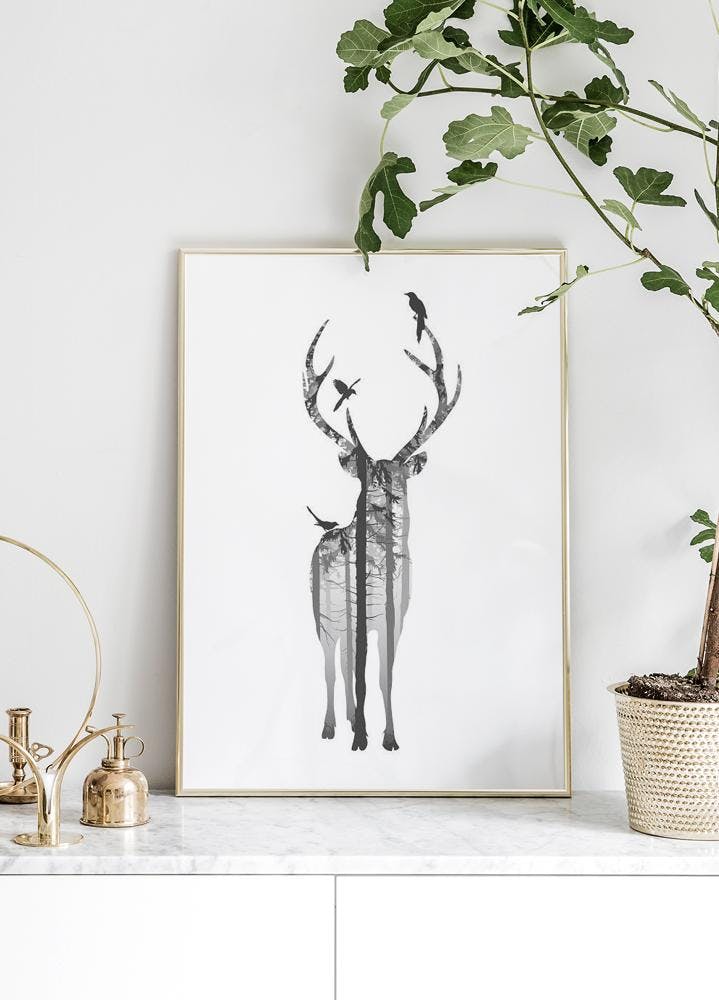 Deer Poster (30x40 cm) - Poster Store