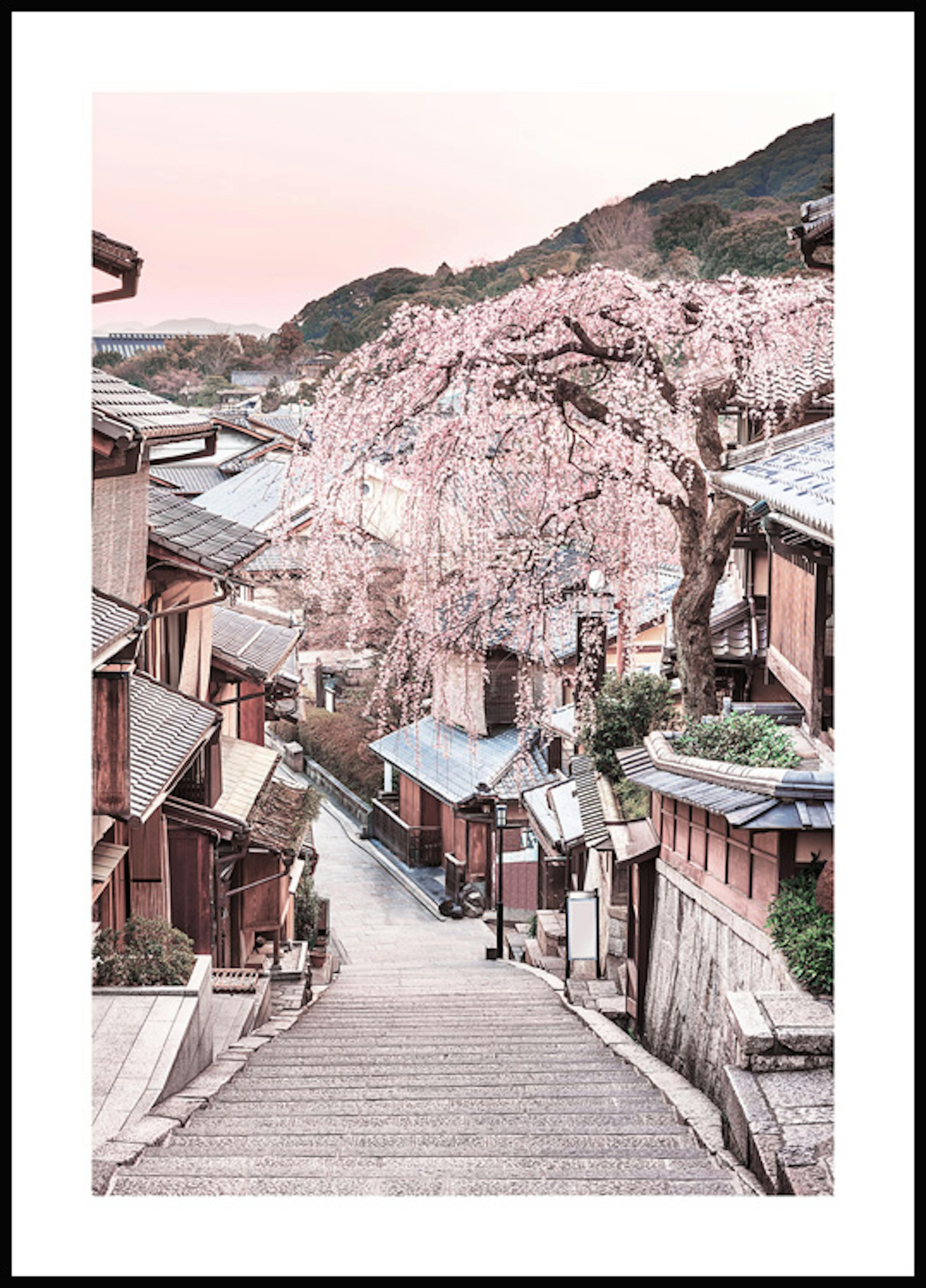 Straßen von Kyoto Poster 0