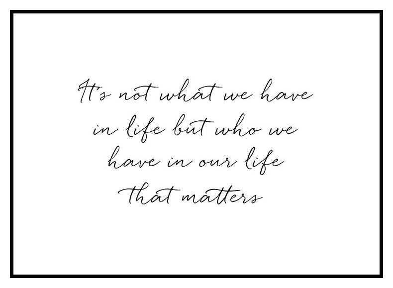 It's Not What We Have Poster (50x70 cm) - Poster Store