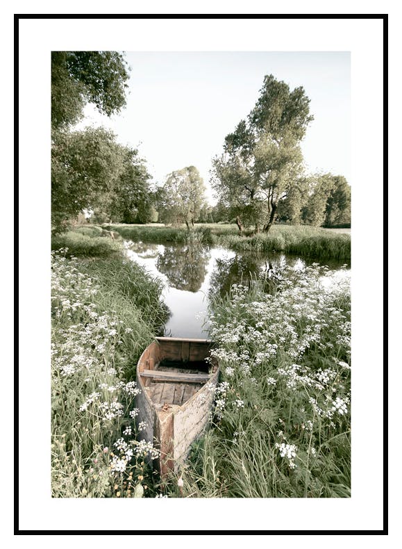 Sommerbåt Poster (21x30 cm) - Poster Store