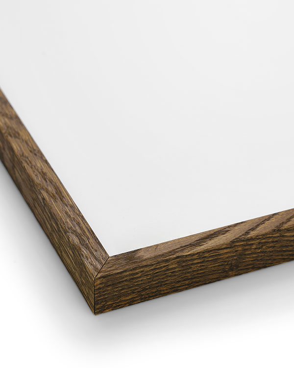 Cadre en bois chêne naturel 70x70cm - Qualité Premium