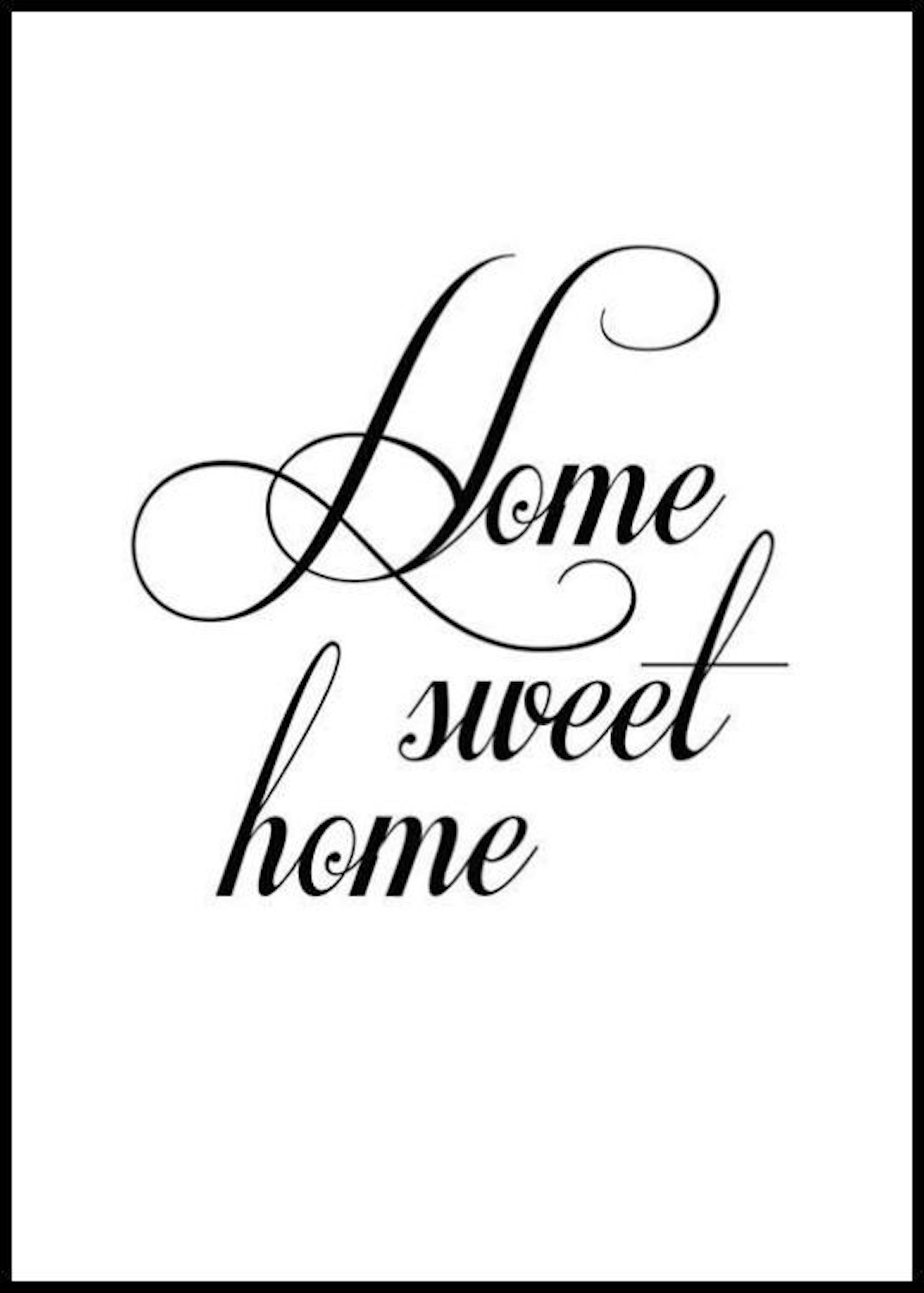 Home Sweet Home Poster thumbnail