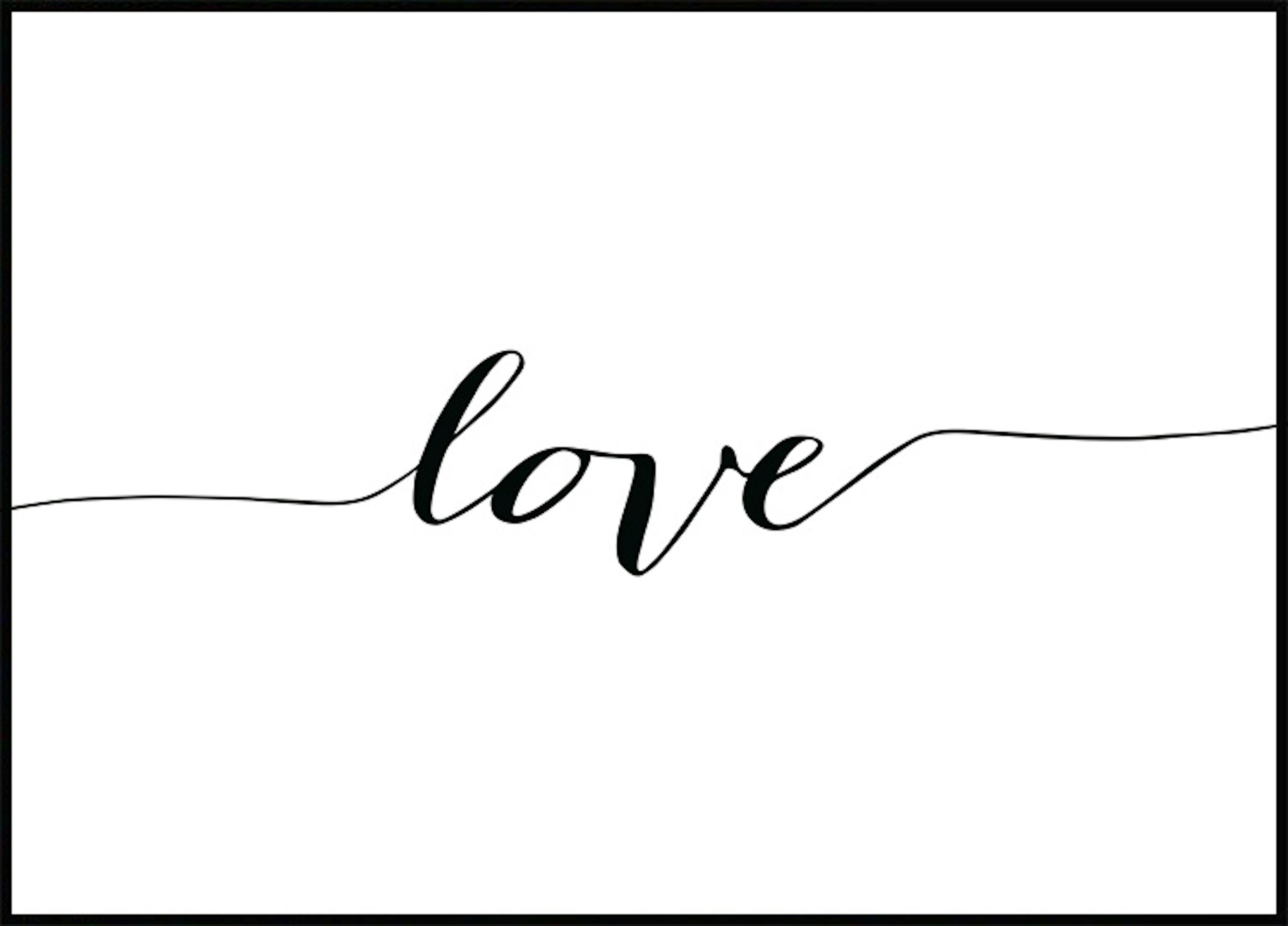 Love Poster - Liefde 0