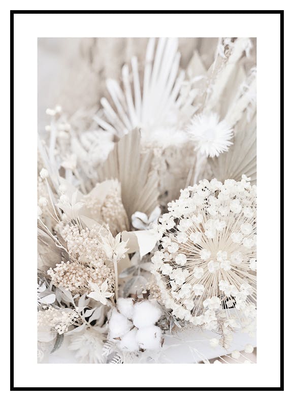 Kuivattu Kukkakimppu Juliste (21x30 cm) - Poster Store