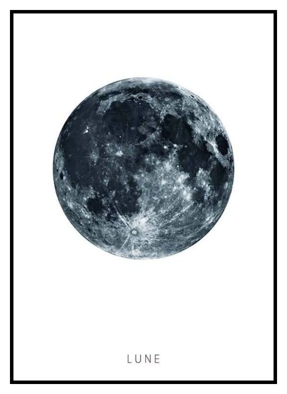 Lune poster (46x61 cm) - Poster Store
