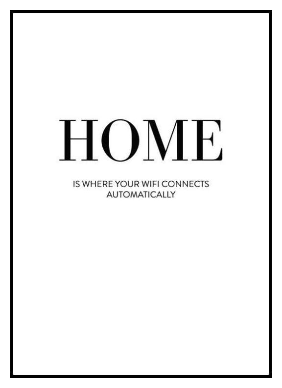 Prints Wifi, Poster (30x40 cm) - Poster Store