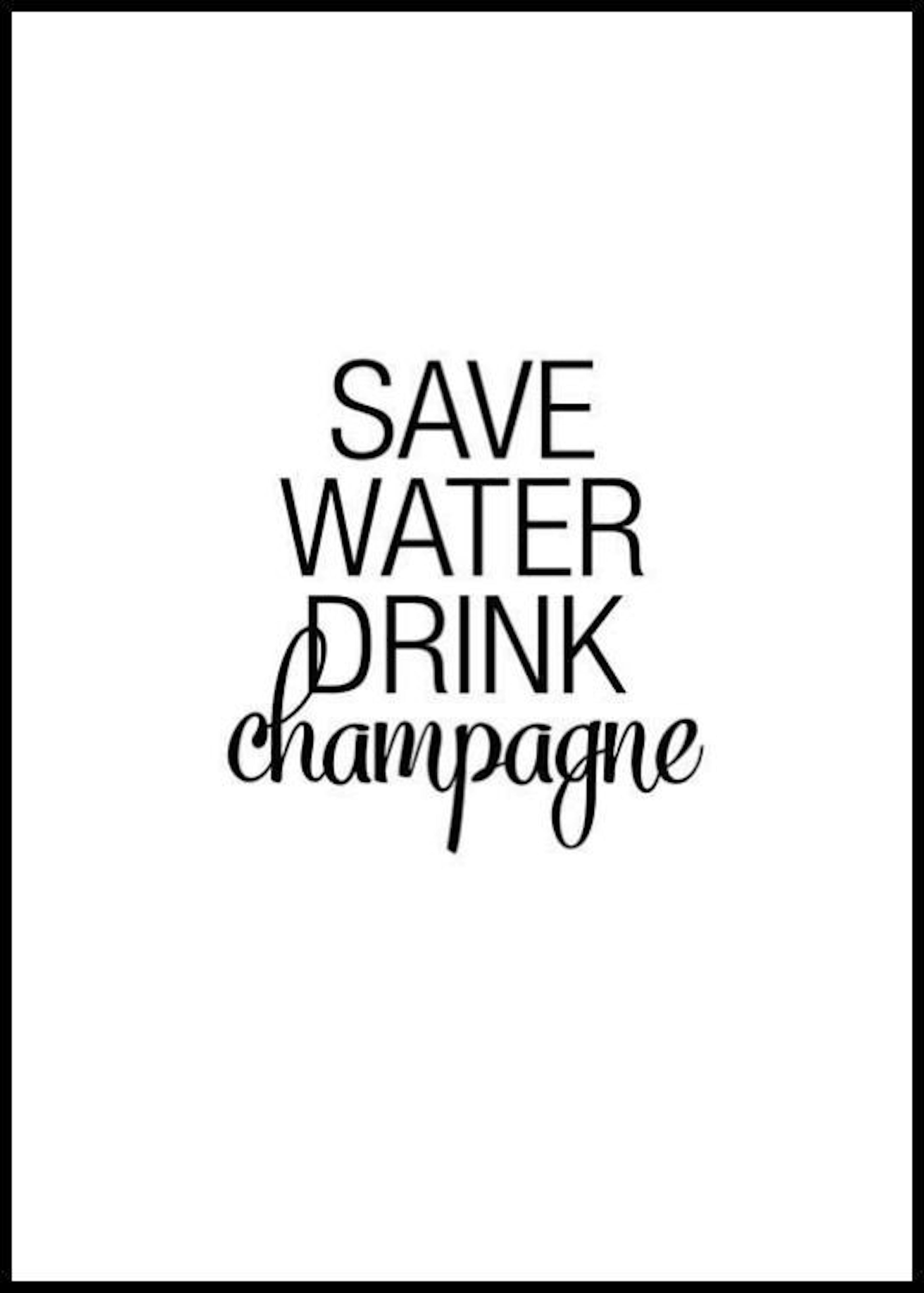 Drink Champagne, Poster thumbnail