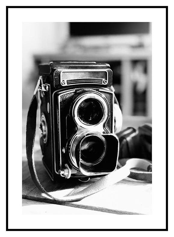 Plakat Stary Aparat (21x30 cm) - Poster Store