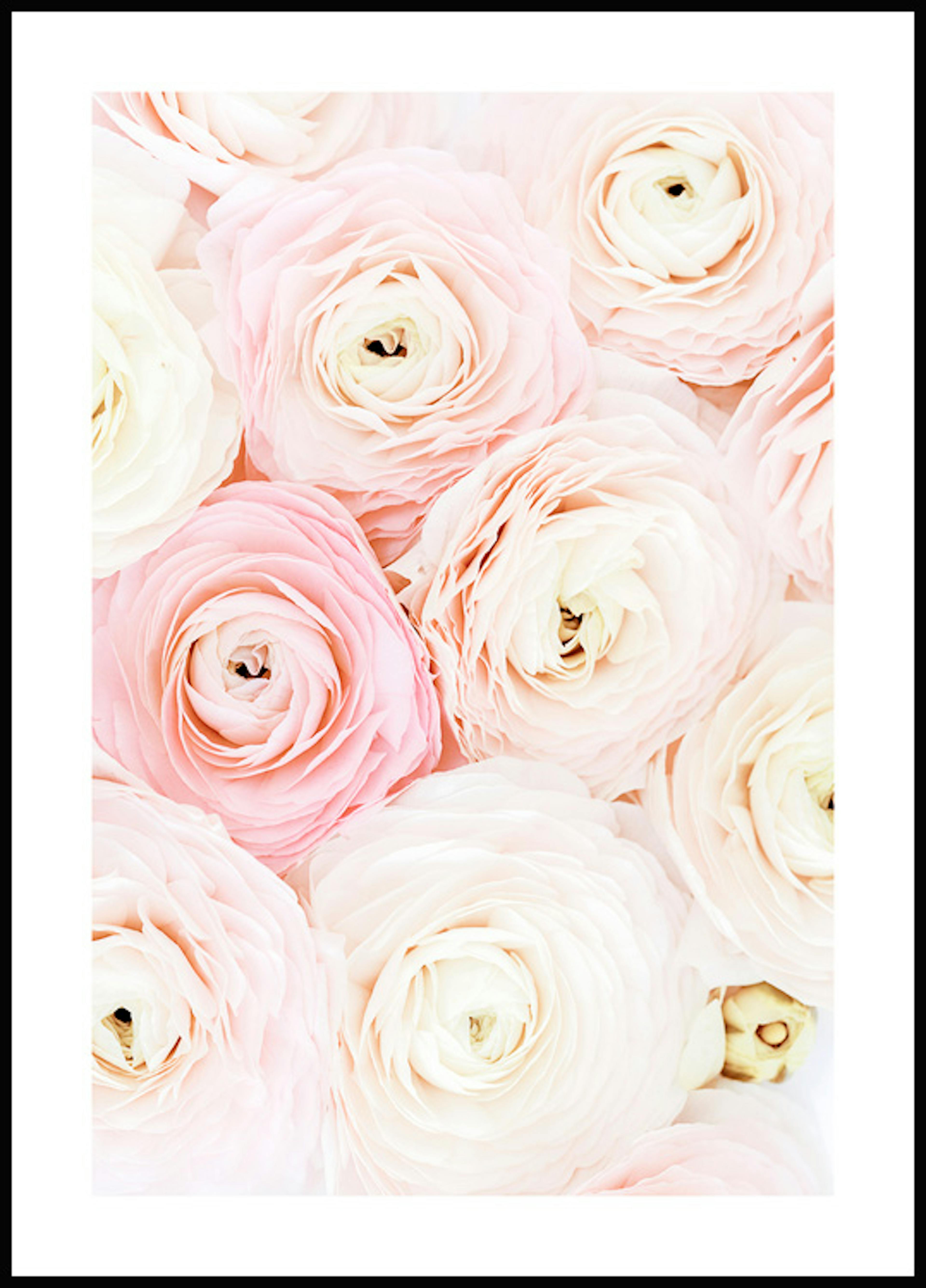 Jarní romantické květy Plakát 0