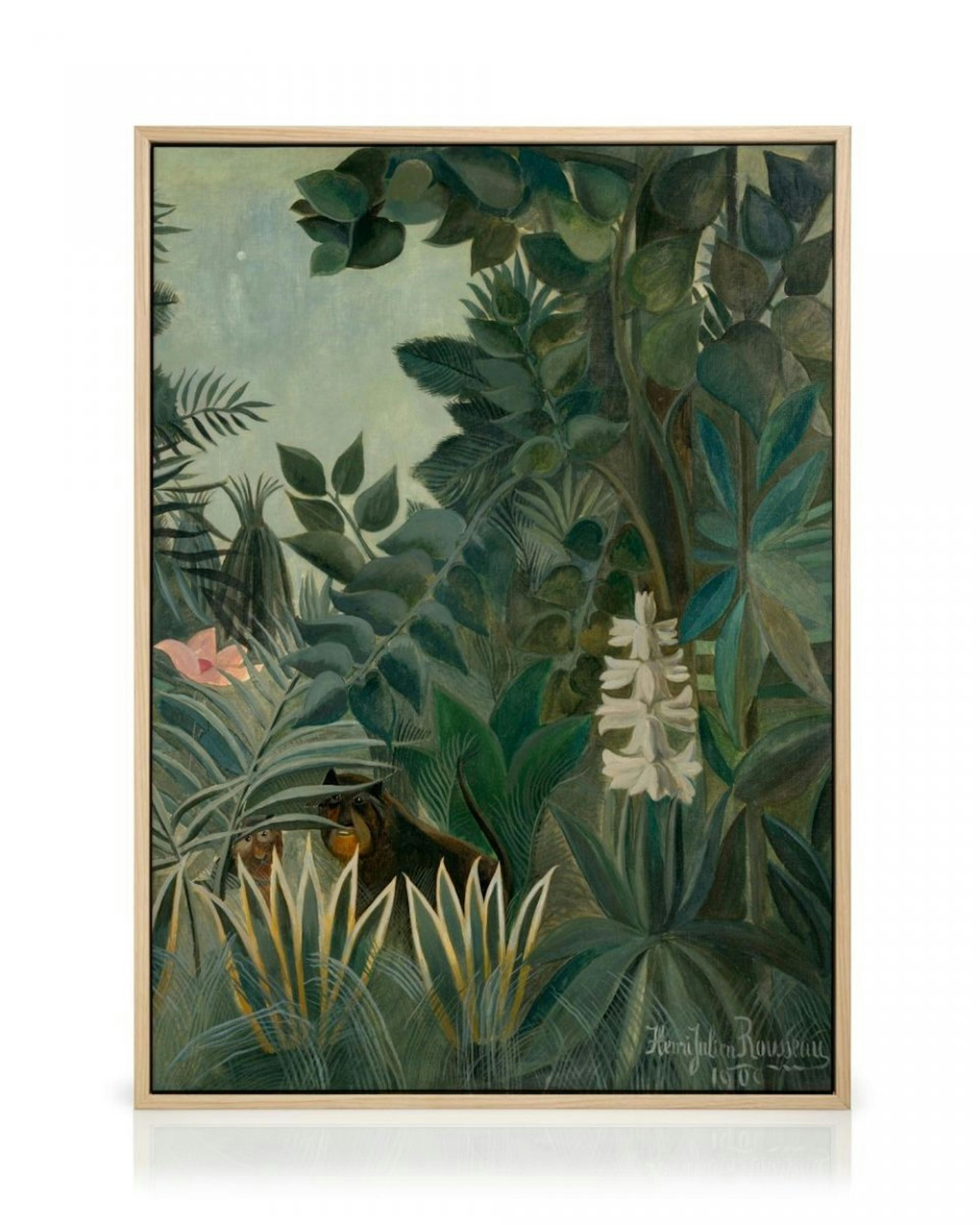 Rousseau - The Equatorial Jungle Kanvaasi thumbnail