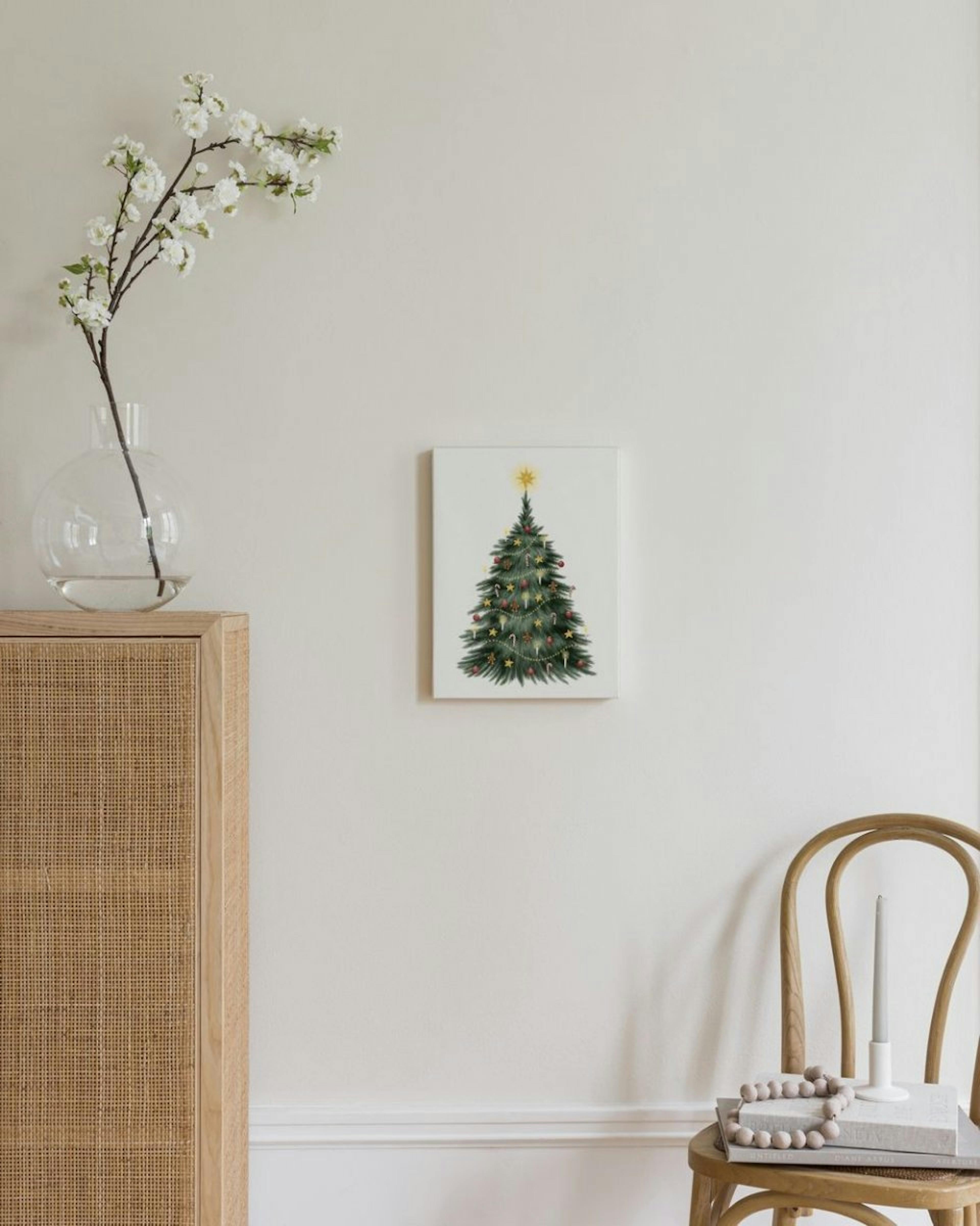 Christmas Tree Canvas print thumbnail