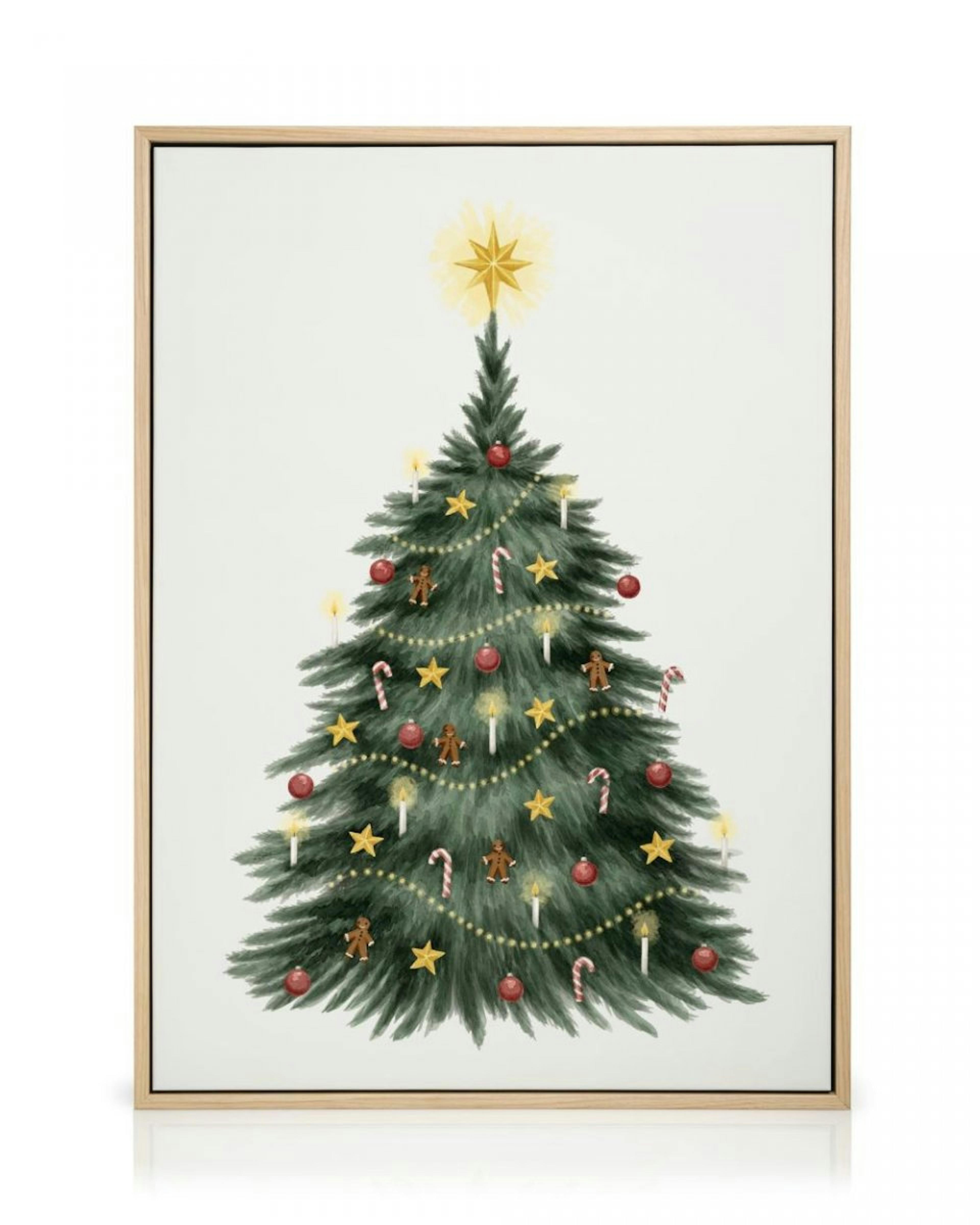 Christmas Tree Obraz na płótnie thumbnail