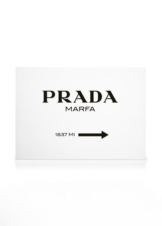 Prada Toile (30x40 cm) - Poster Store