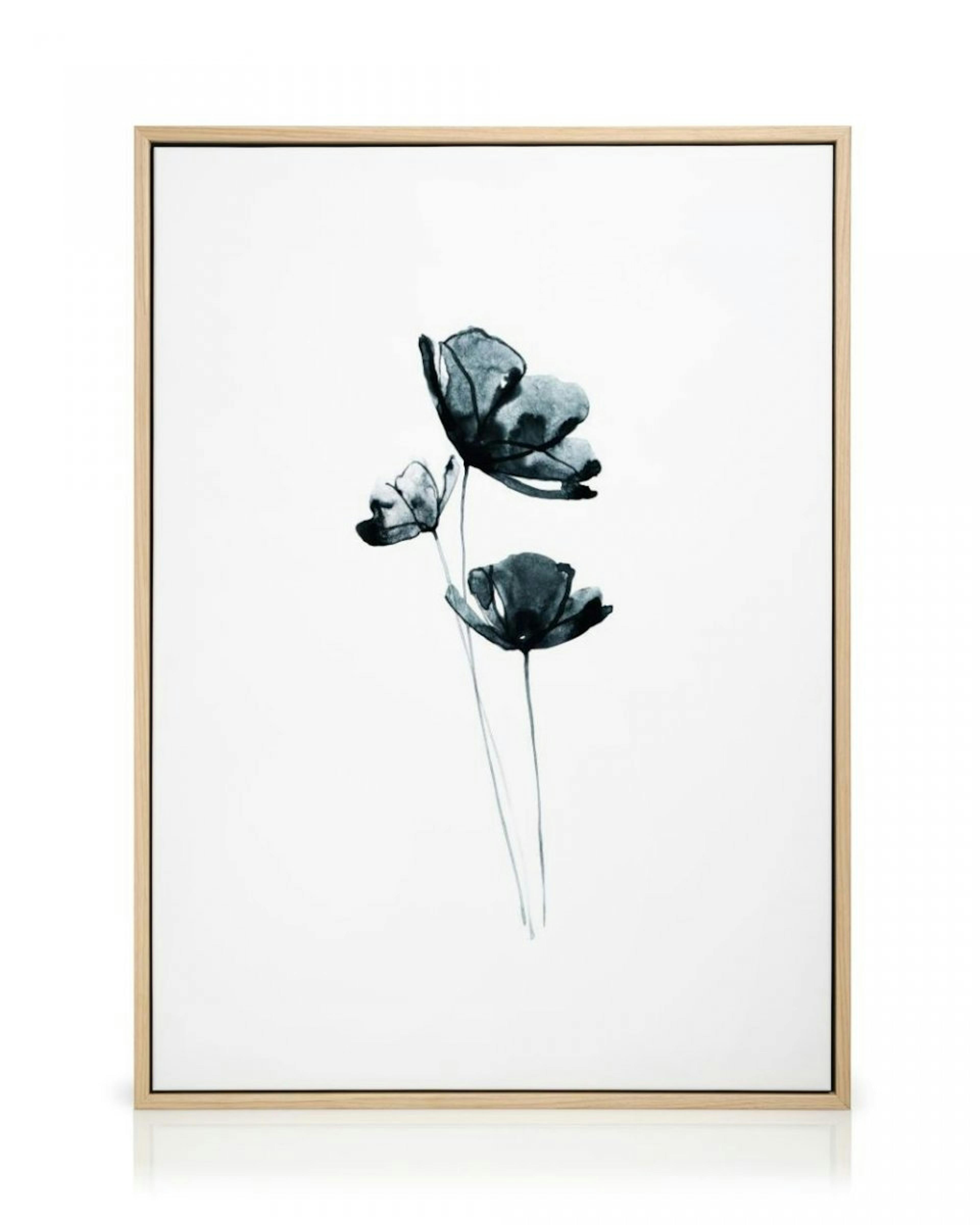 Dark Flowers Canvas Print thumbnail