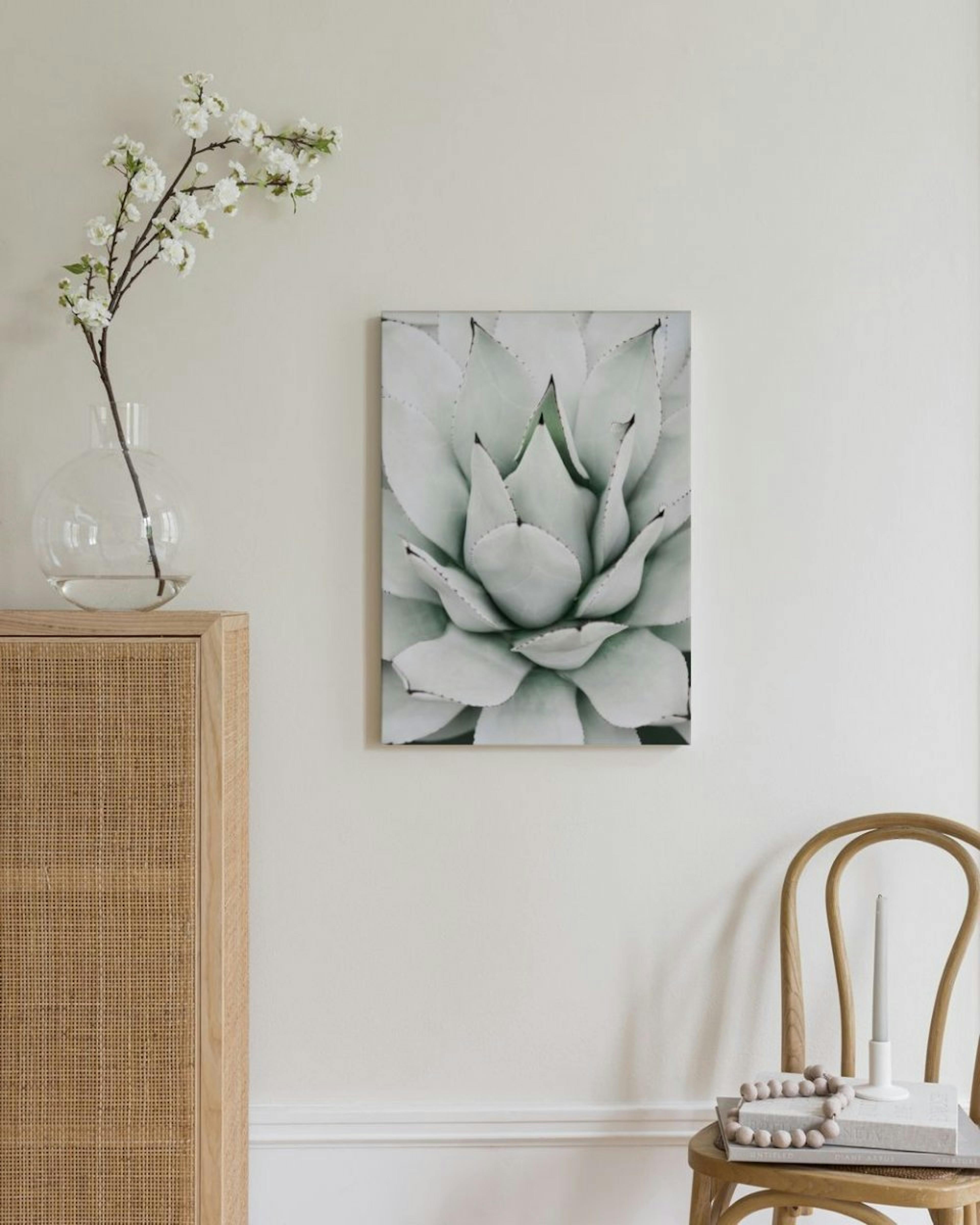 Green Agave Canvas Print thumbnail