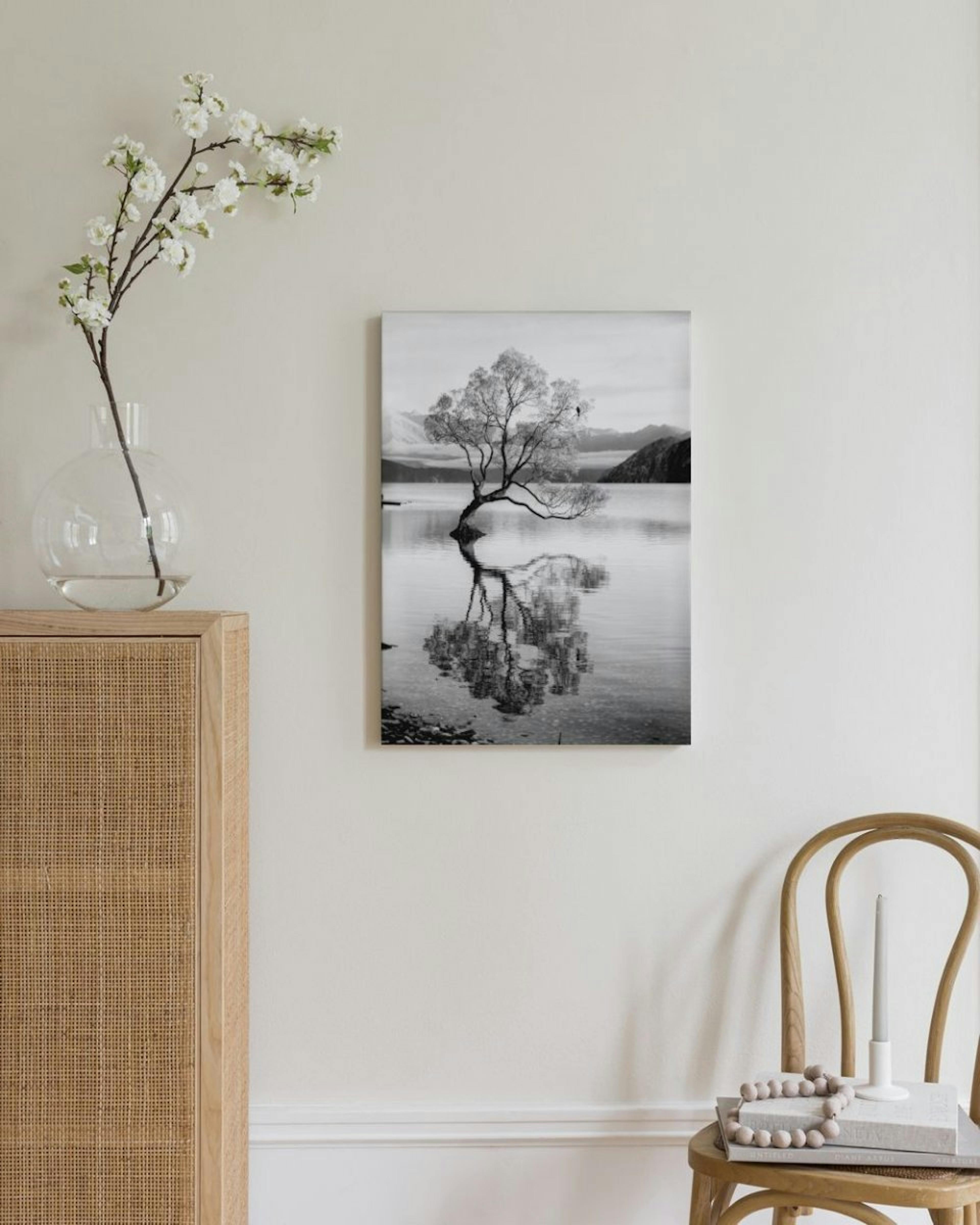 Tree Reflection Canvas Print thumbnail