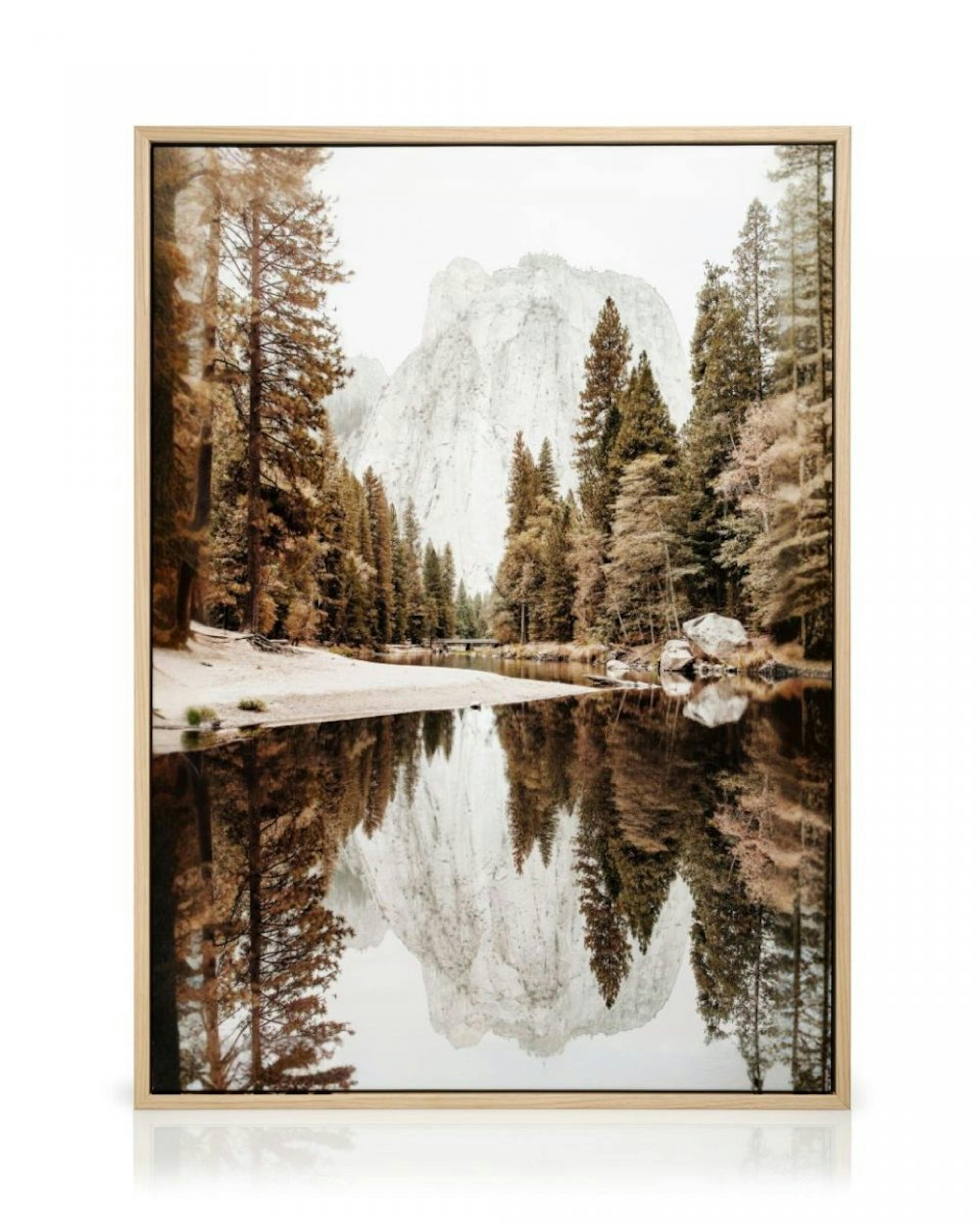 Yosemite Valley River Canvas print thumbnail