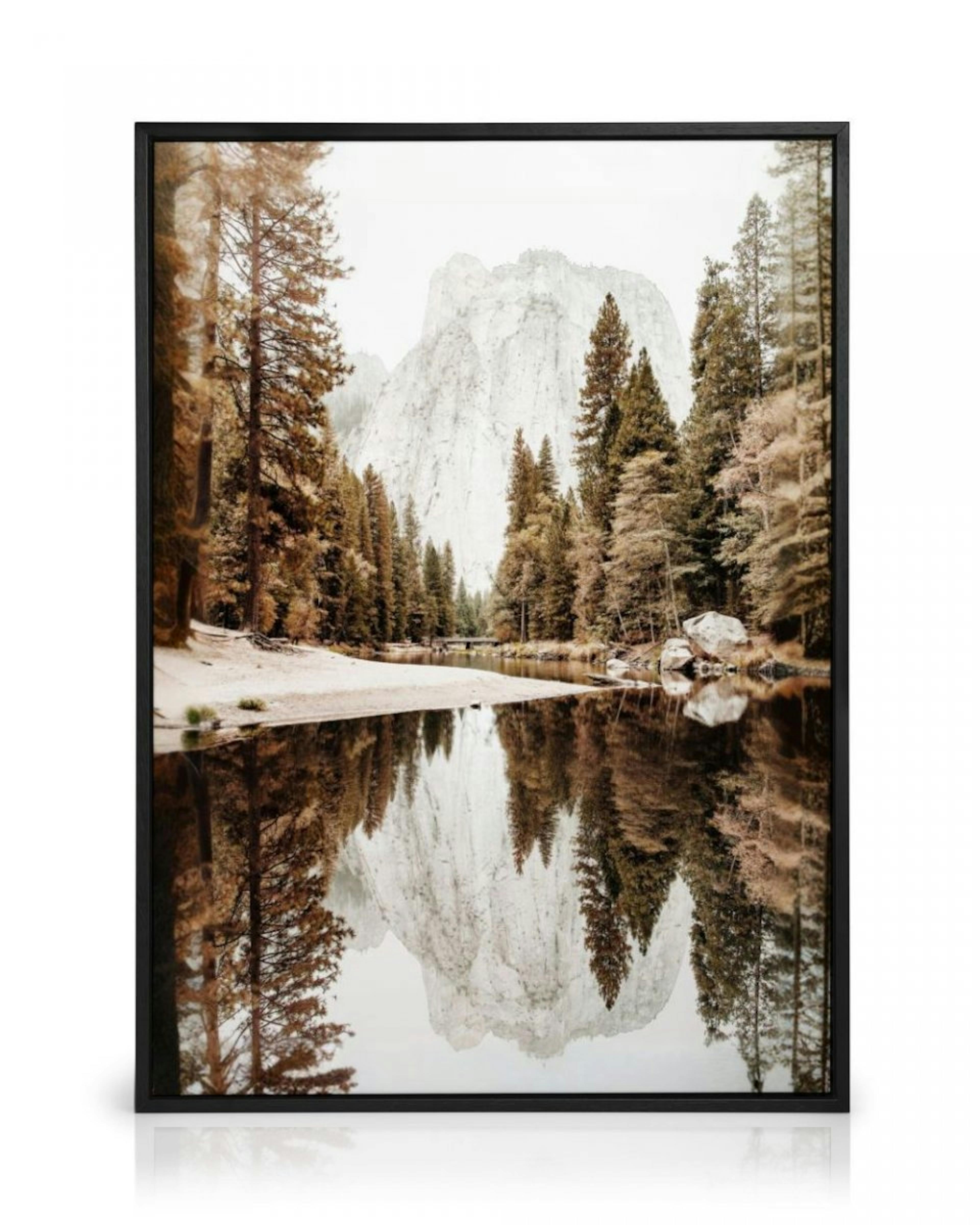 Yosemite Valley River Canvas Print thumbnail