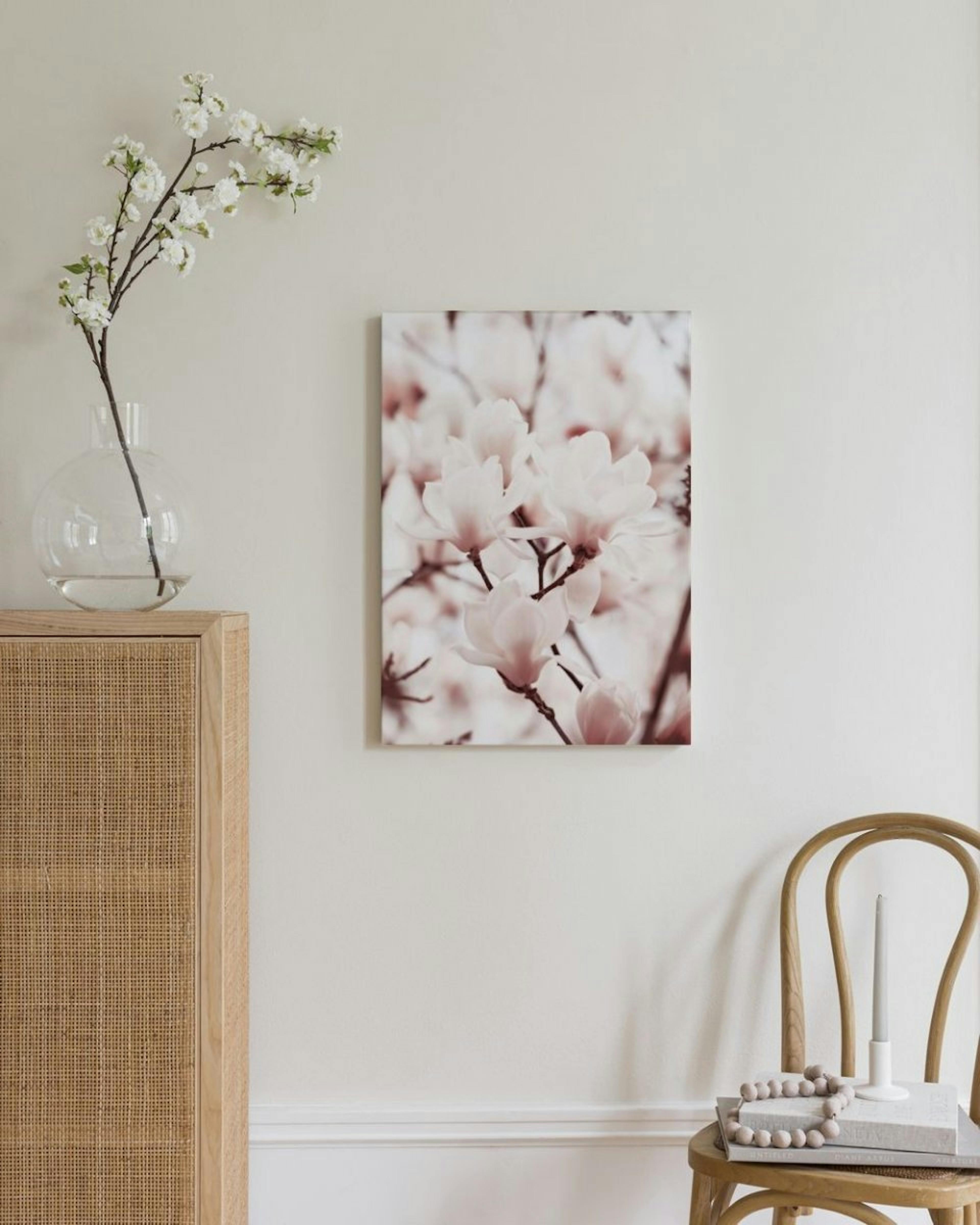 Pink Magnolias Canvas thumbnail