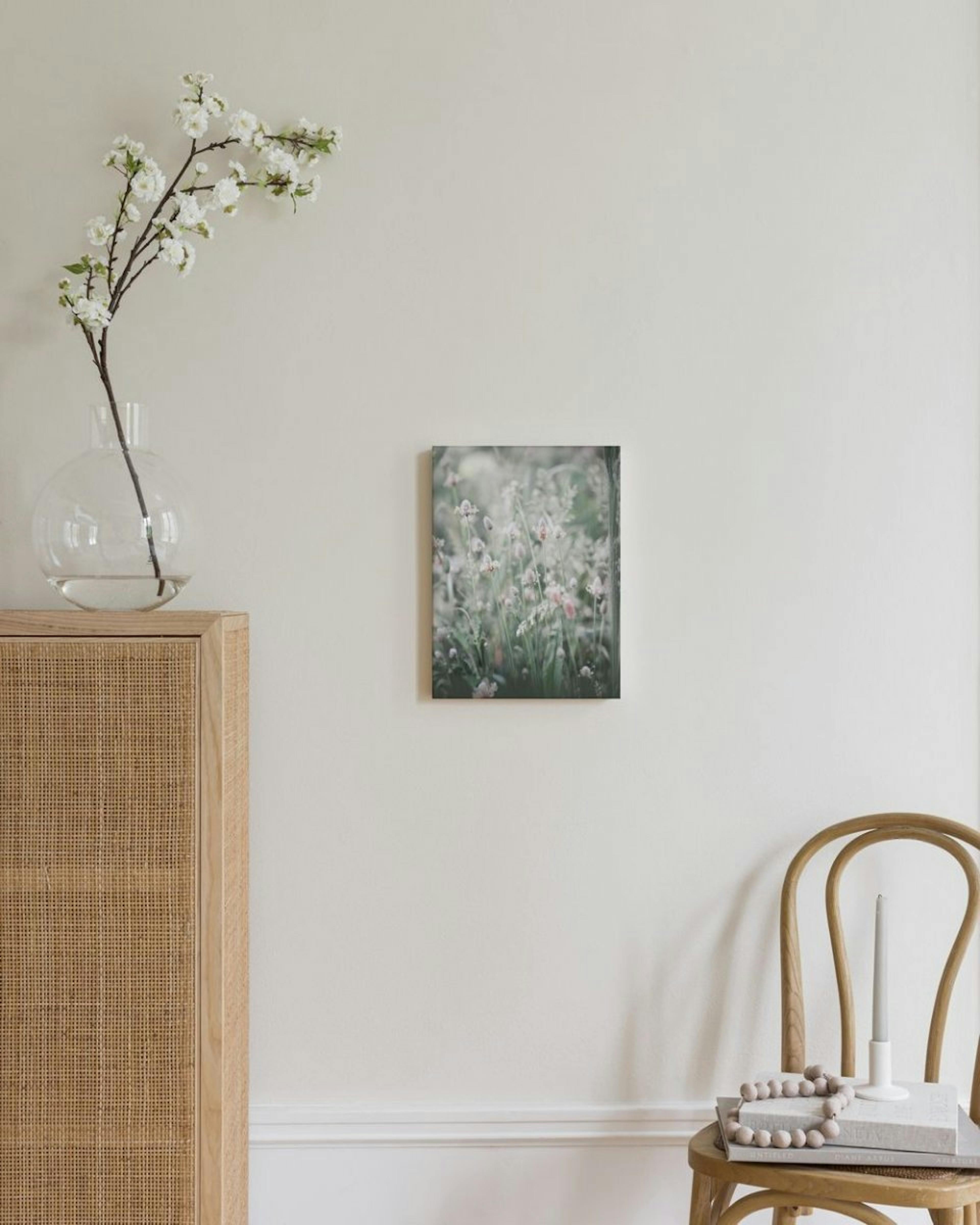 Bloemen in een Weide Canvas thumbnail