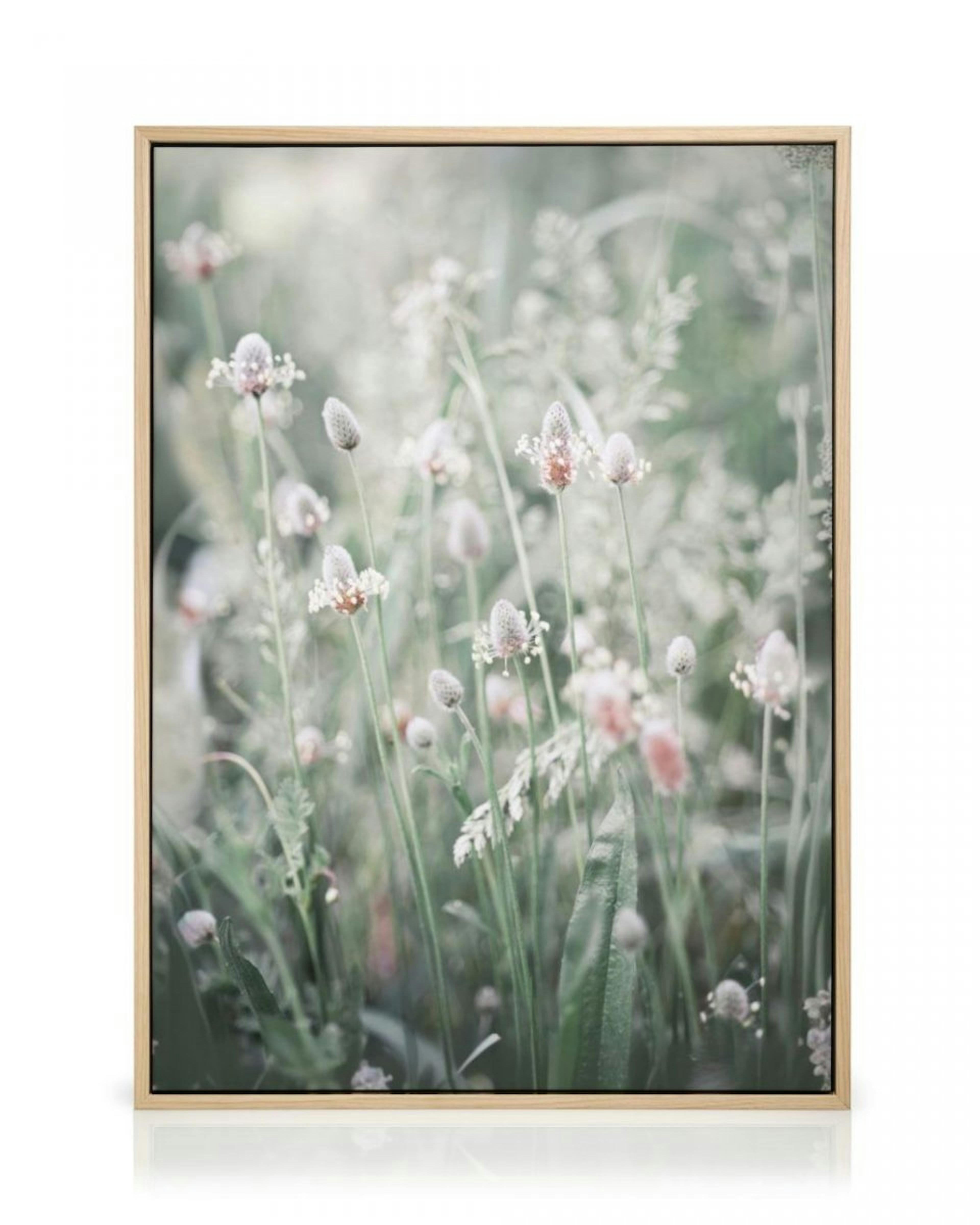 Fleurs dans une prairie Toile thumbnail