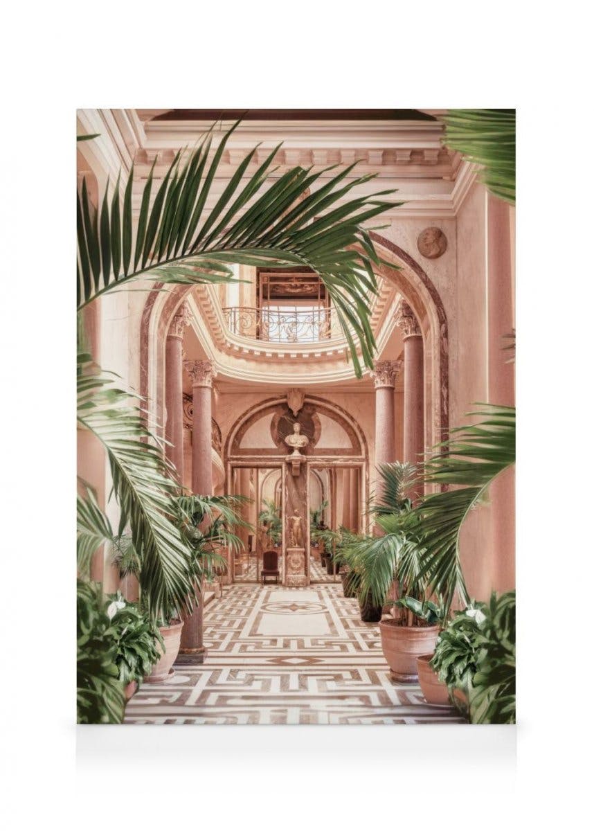 Palm Palace Lienzo (50x70 cm) - Poster Store