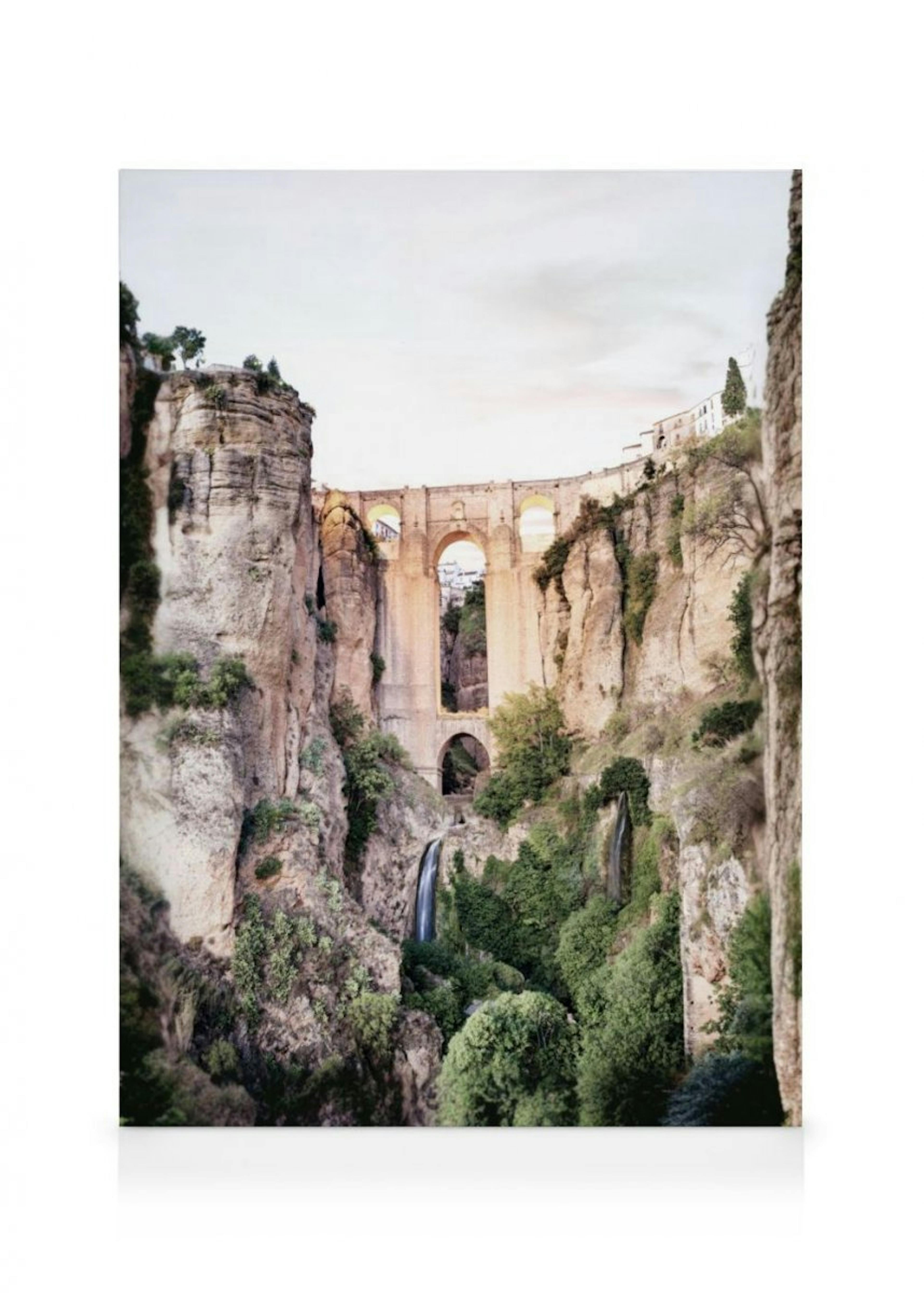 Puente Nuevo Bridge Canvas print thumbnail