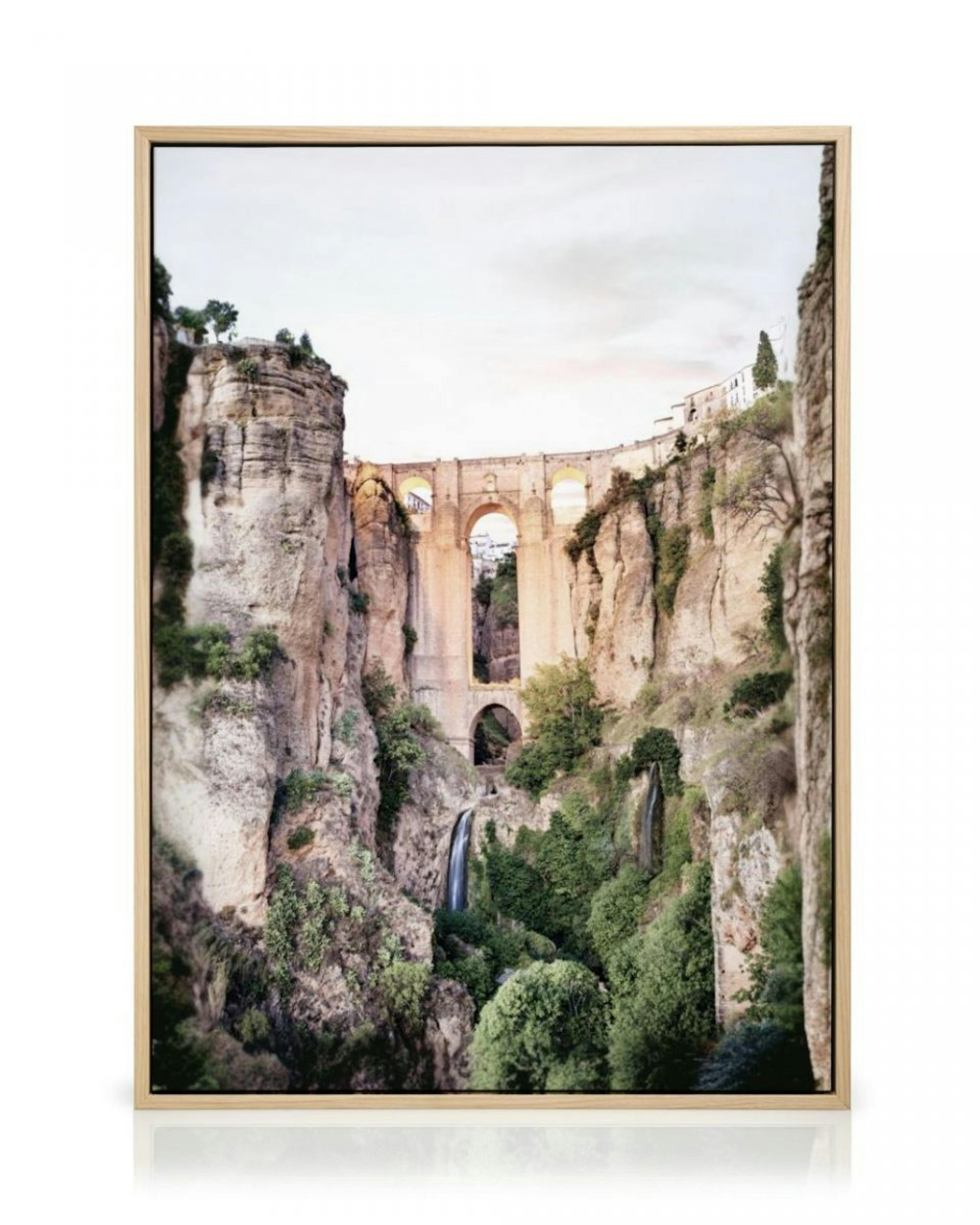 Puente Nuevo Bridge Canvas print thumbnail