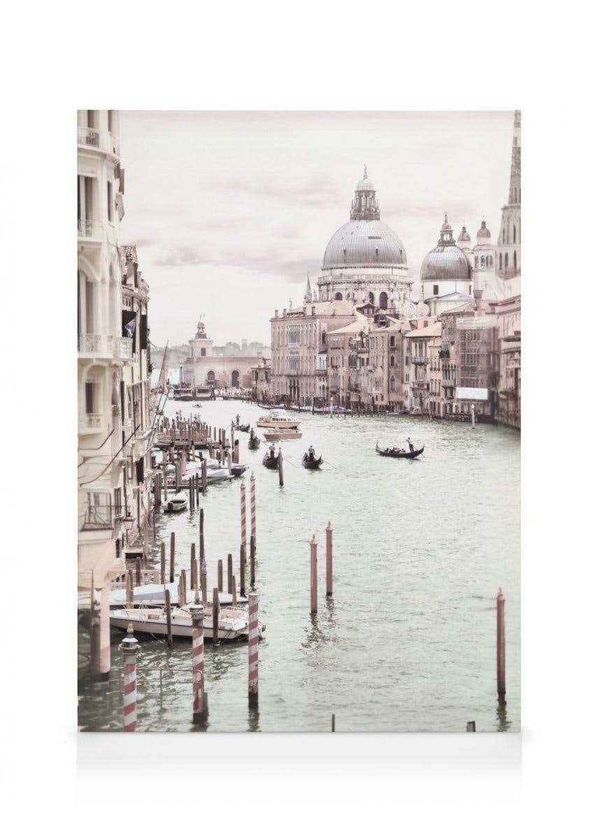 Venetiaanse Grand Canal Canvas (70x100 cm) - Poster Store
