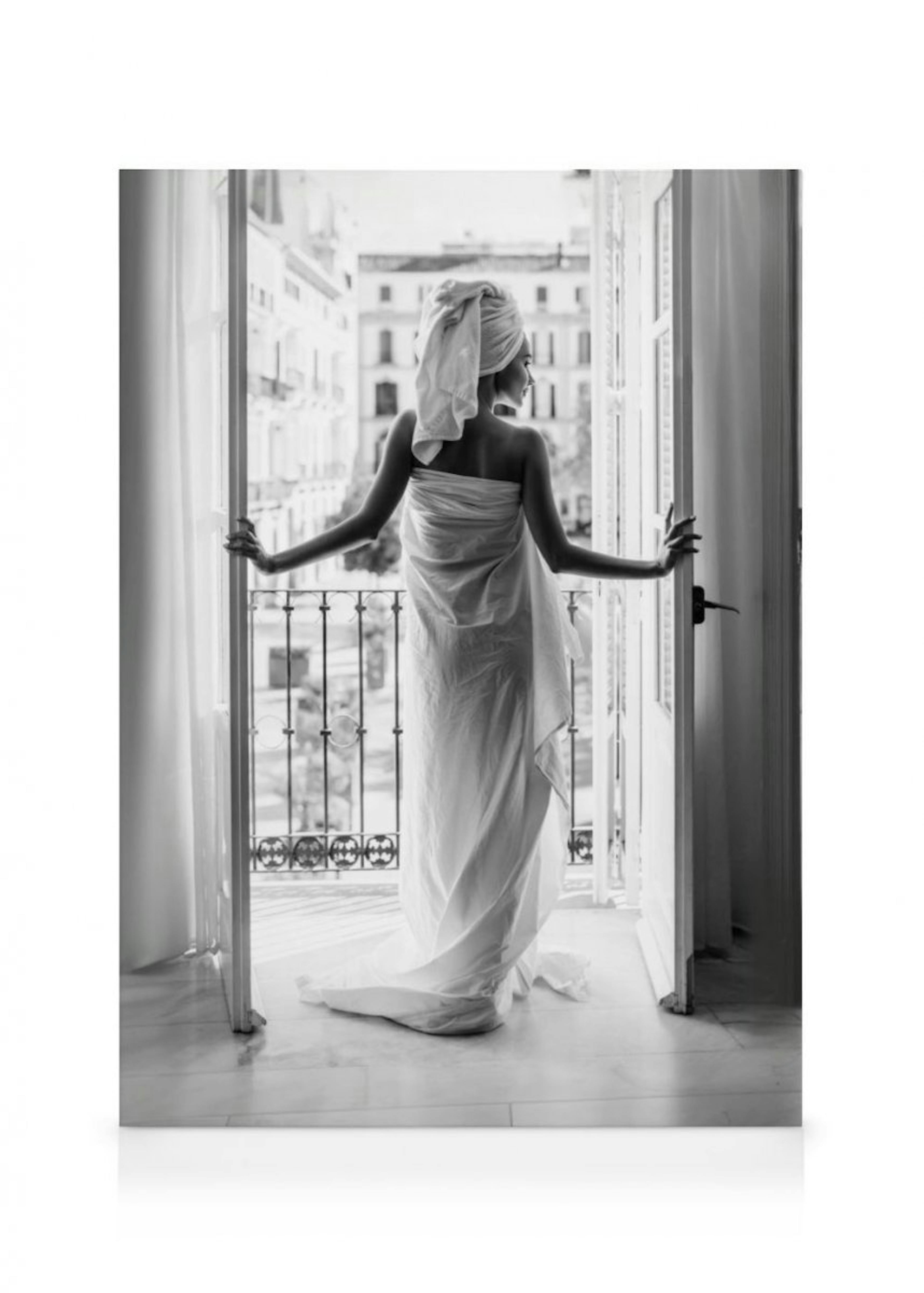 Morning Woman Canvas Print 0