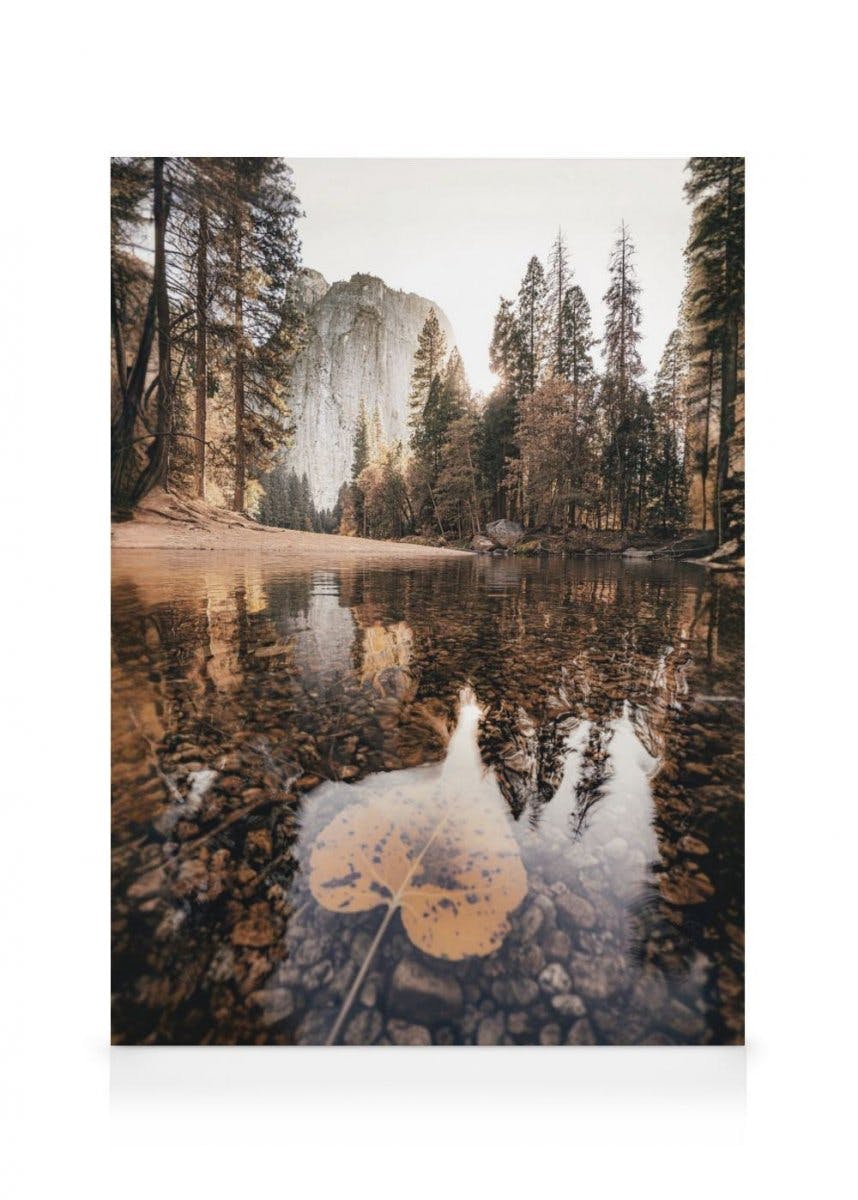 Canvas Prints - Yosemite Autumn Canvas print (30x40 cm) - Poster Store